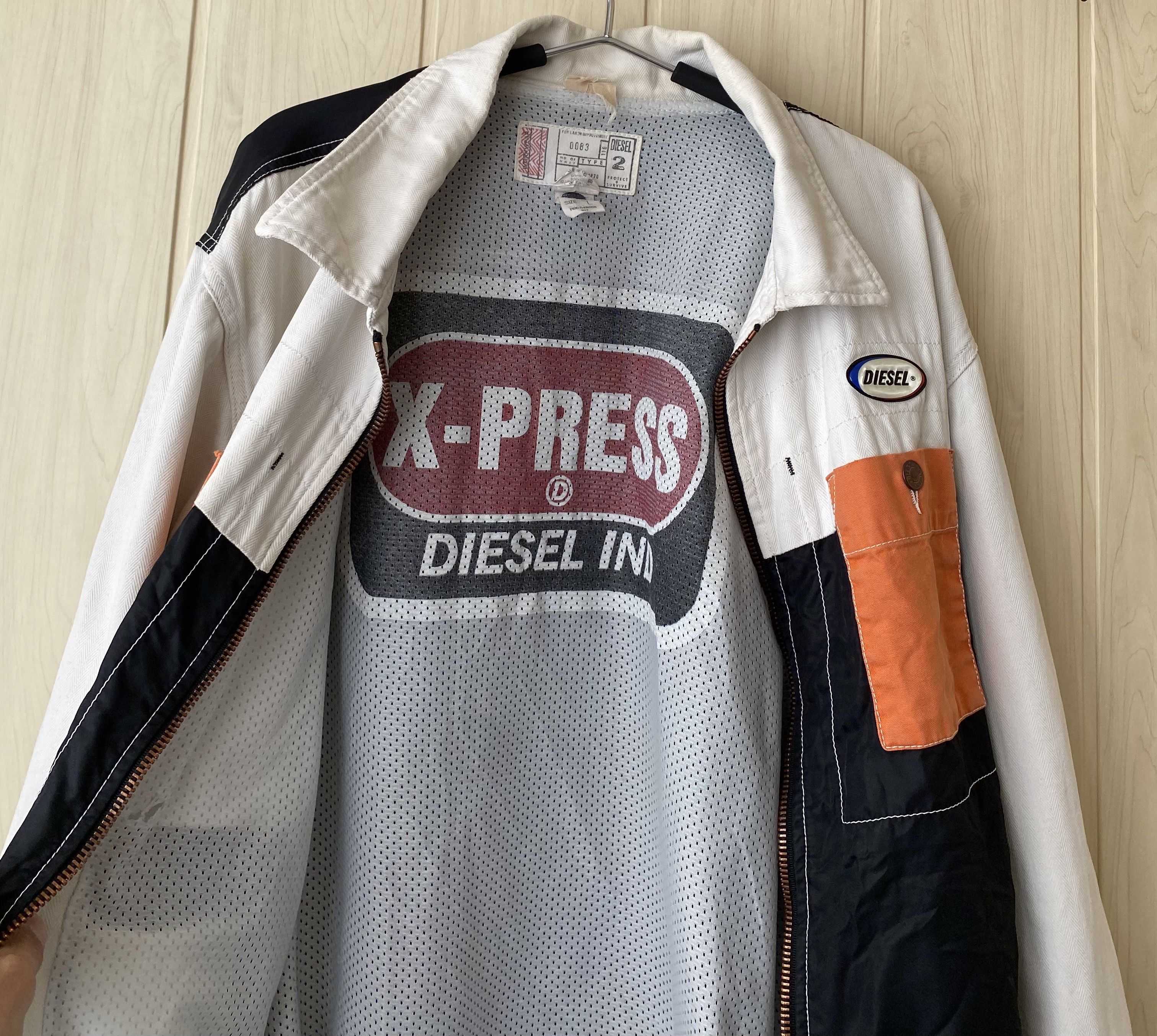 Diesel RARE vintage DIESEL Racing bomber jacket Size US L / EU 52-54 / 3 - 2 Thumbnail