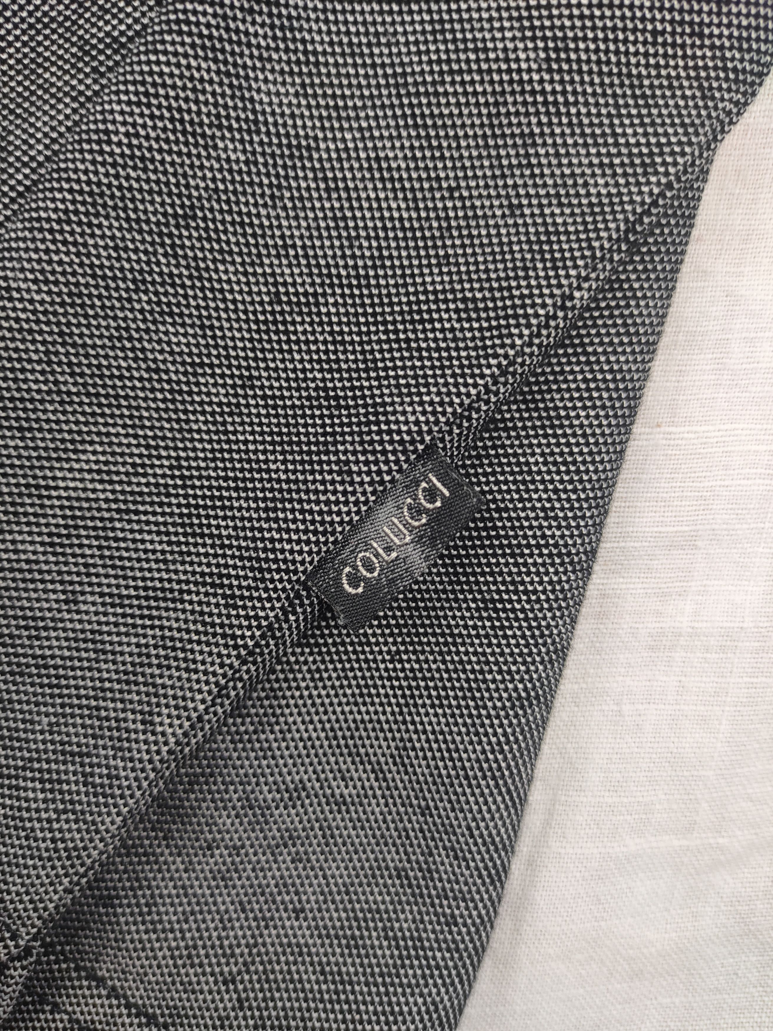 Carlo Colucci Carlo Colucci Long Sleeve Polo Shirt Dark Grey / Graphite Size US M / EU 48-50 / 2 - 5 Thumbnail