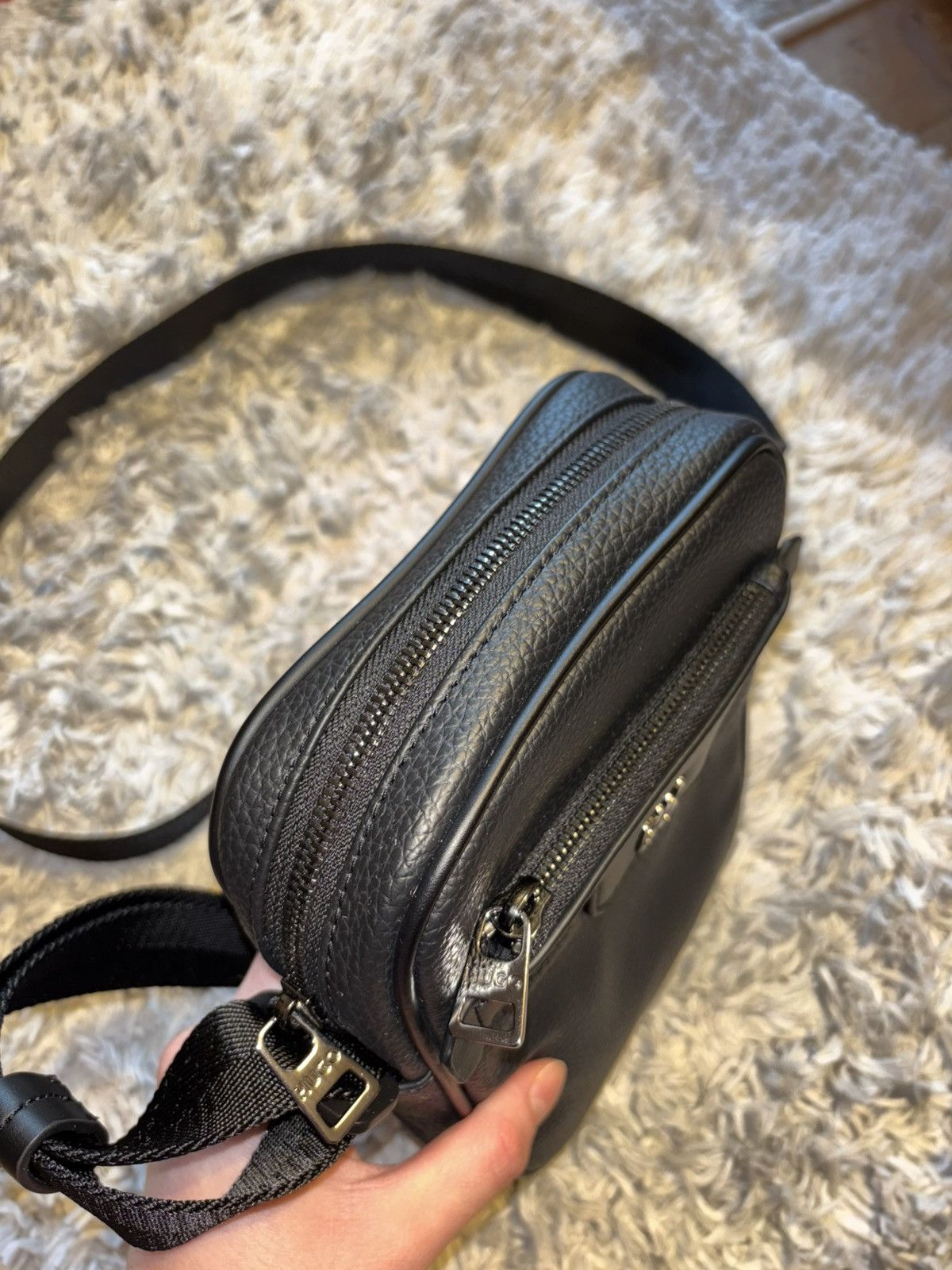 Hugo HUGO Hugo Boss Black Crossbody/Reporter Bag Size ONE SIZE - 3 Thumbnail