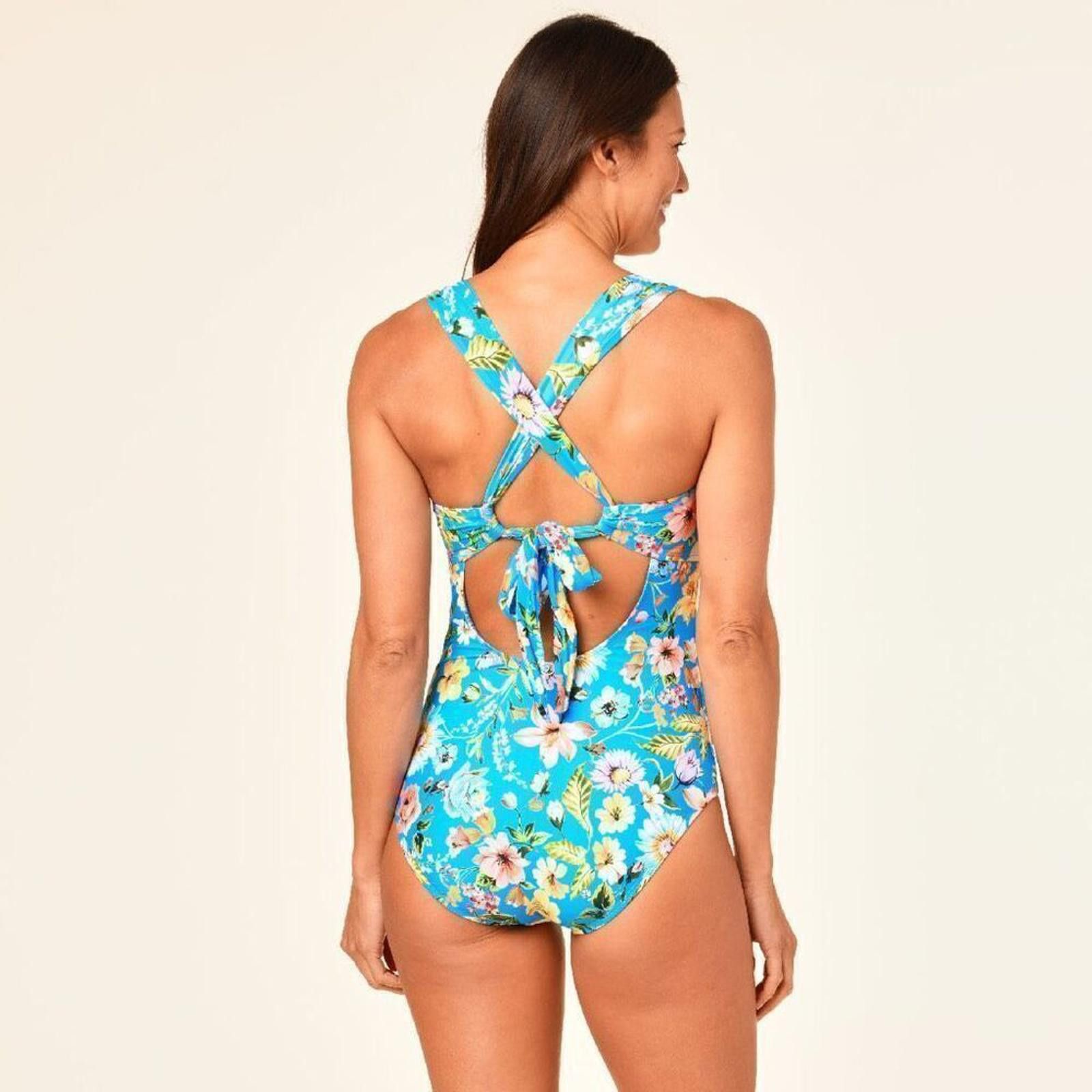 Jantzen Jantzen SWEET DREAMS TWIST FRONT ONE PIECE swim 12 Size ONE SIZE - 3 Thumbnail
