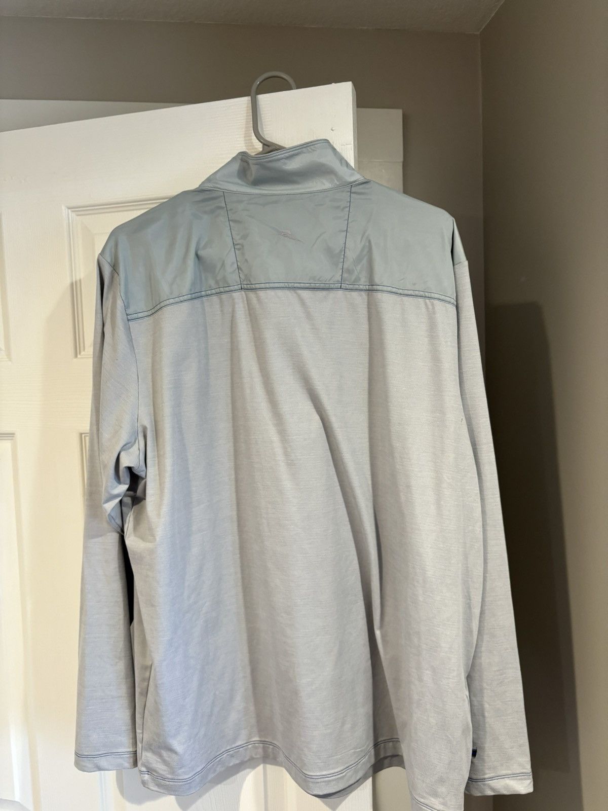 Tommy Bahama Kansas Jayhawk Quarter Zip Pullover Size US L / EU 52-54 / 3 - 4 Thumbnail