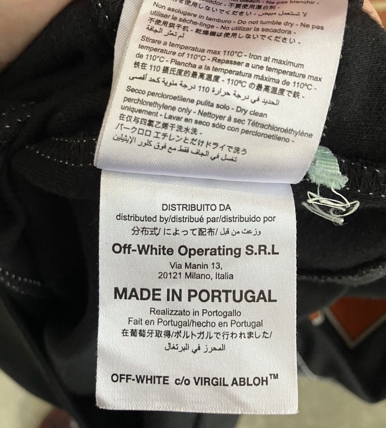 Off-White Off-White 2013 Hoodie Virgil Abloh "I Was Just Thinking" S Size US S / EU 44-46 / 1 - 12 Thumbnail