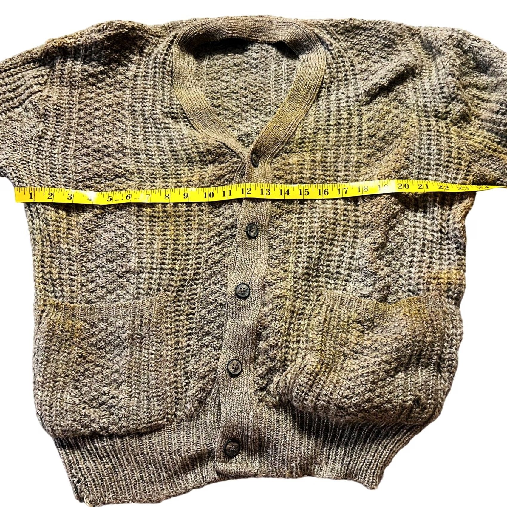 Pendleton VINTAGE Pendleton Cardigan Sweater Button-Up Brown Medium Women Size M / US 6-8 / IT 42-44 - 3 Thumbnail