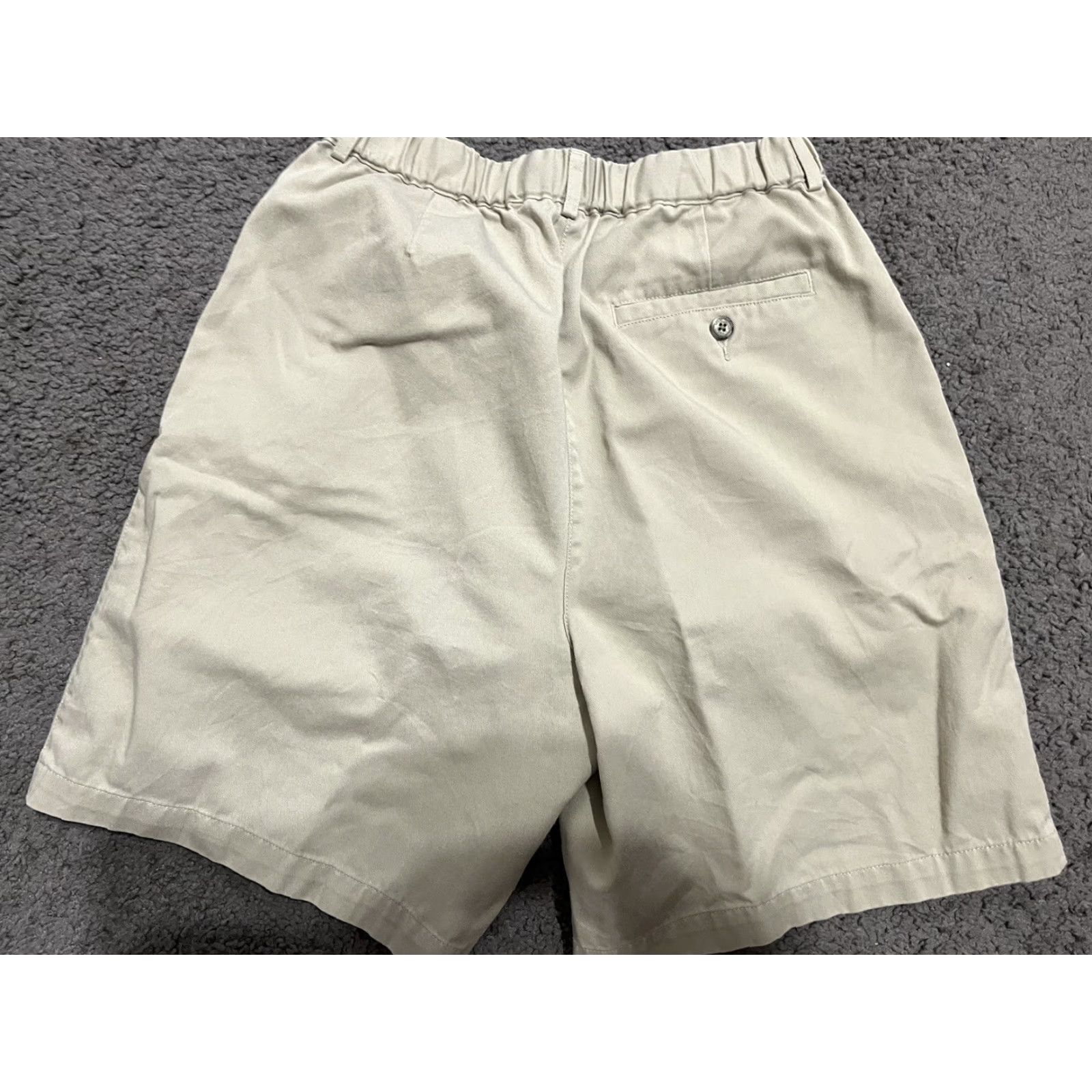 Vintage L.L. Bean Chino Shorts Womens 10 Beige Outdoor 0 PC44 EUC Size 32" / US 10 / IT 46 - 2 Thumbnail