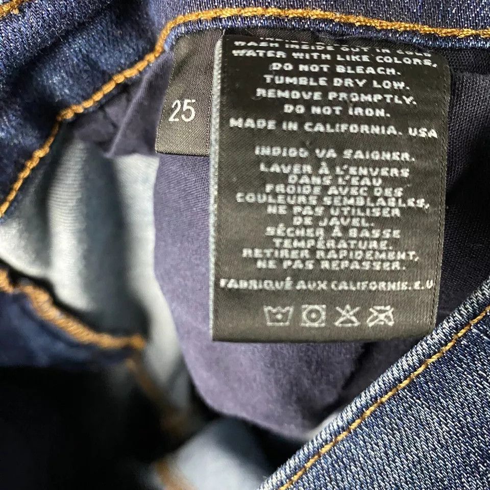 J Brand J Brand Jeans Women's Size 25 Denim Skinny Leg Heart Breaker Size 28" / US 6 / IT 42 - 8 Thumbnail