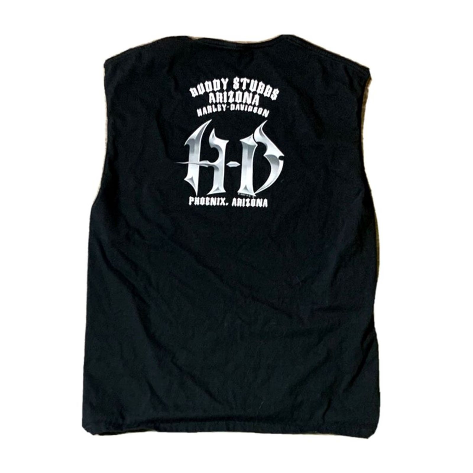 Harley Davidson VINTAGE Harley Davidson Men's Tank Top Black Medium Size US M / EU 48-50 / 2 - 3 Thumbnail