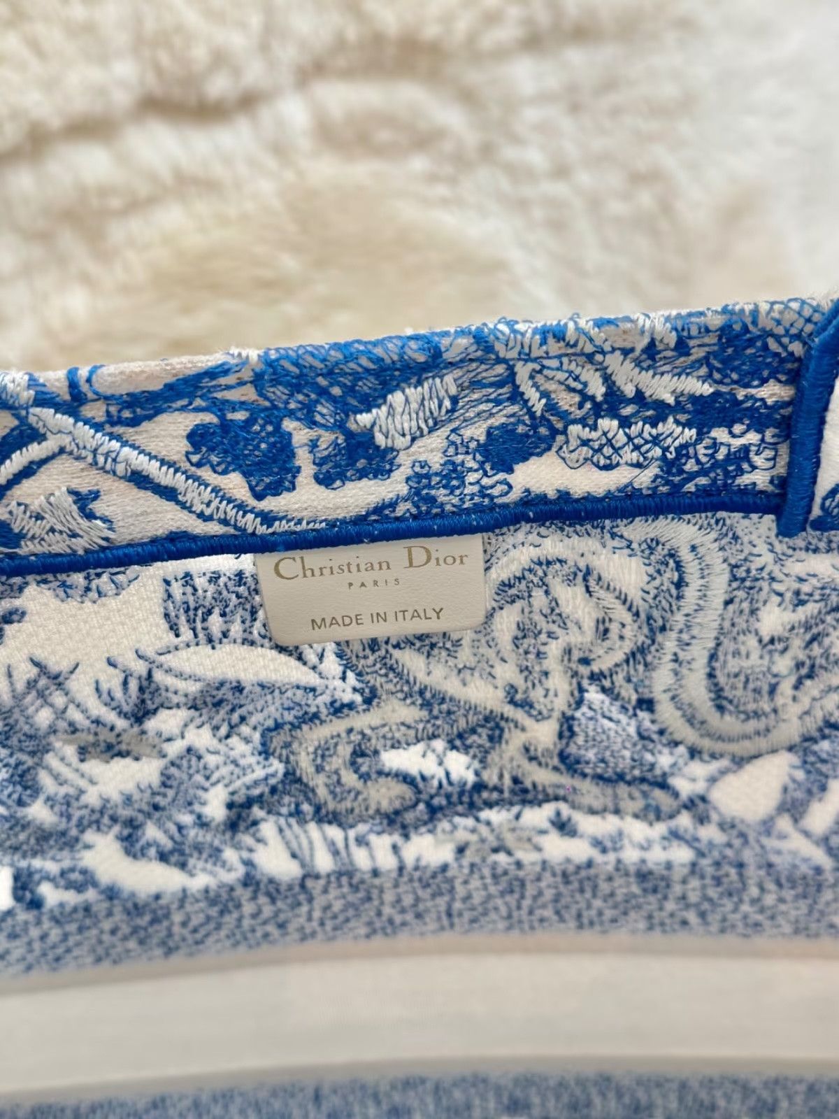 Christian Dior Monsieur Christian Dior Tote Bag DIORIVERA Mykonos Special Edition Size ONE SIZE - 4 Thumbnail