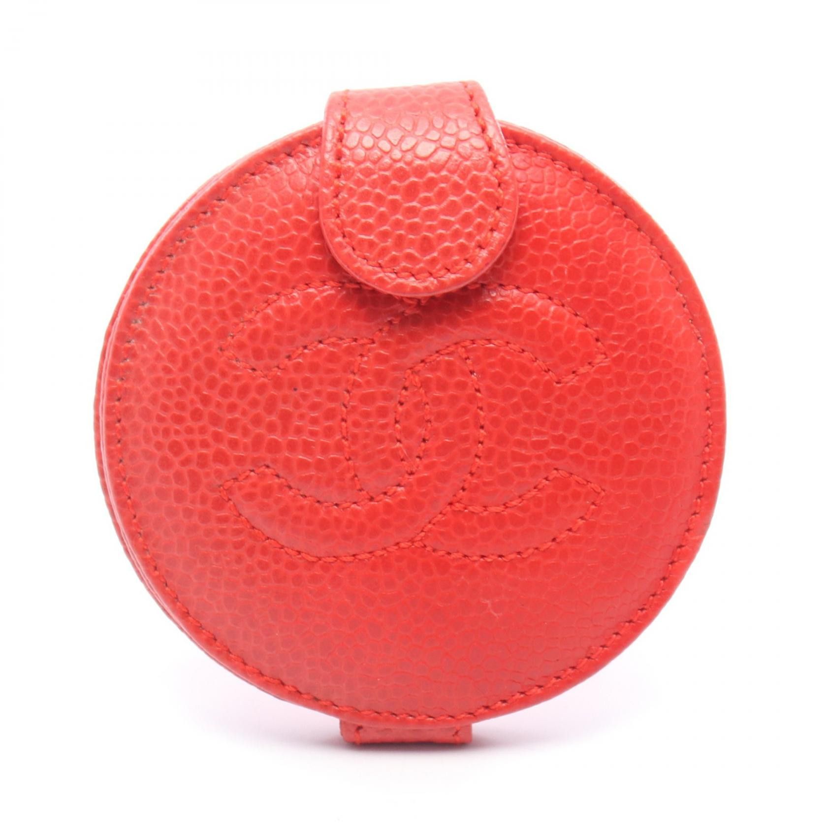 Chanel Chanel Coco Mark Caviar Skin Accessory Leather Other