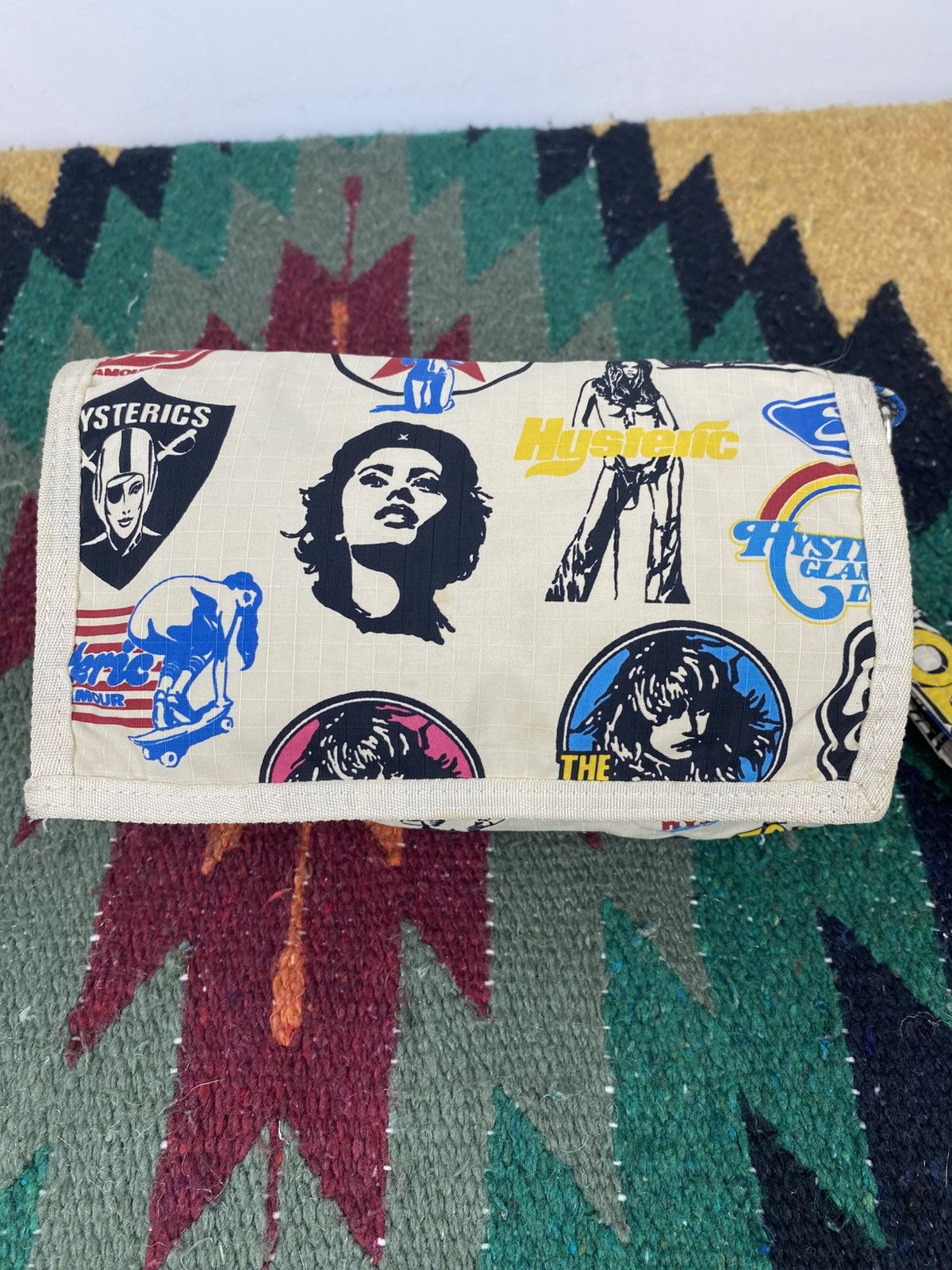 Hysteric Glamour 2000’s Hysteric Glamour All Overprint Pouch Size ONE SIZE - 3 Thumbnail