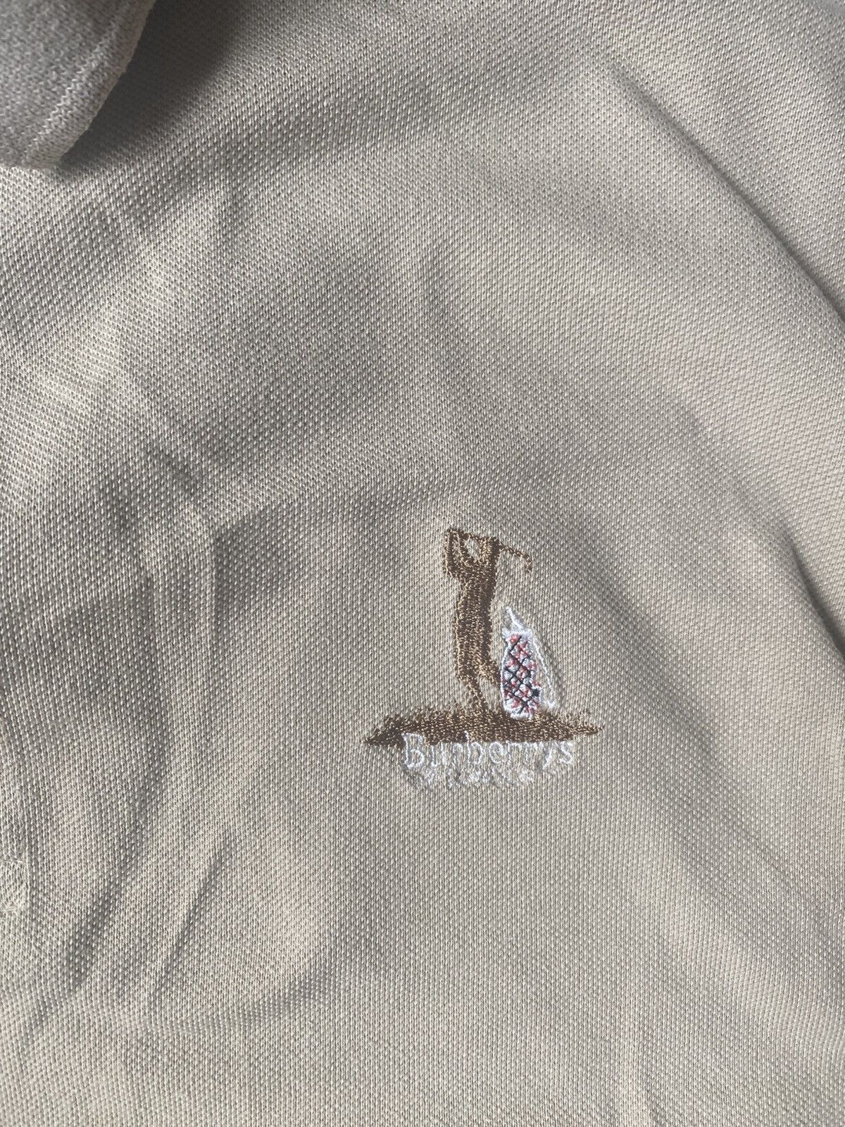 Burberry Crazy Vintage Polo Burberrys Made In USA Size US L / EU 52-54 / 3 - 3 Thumbnail