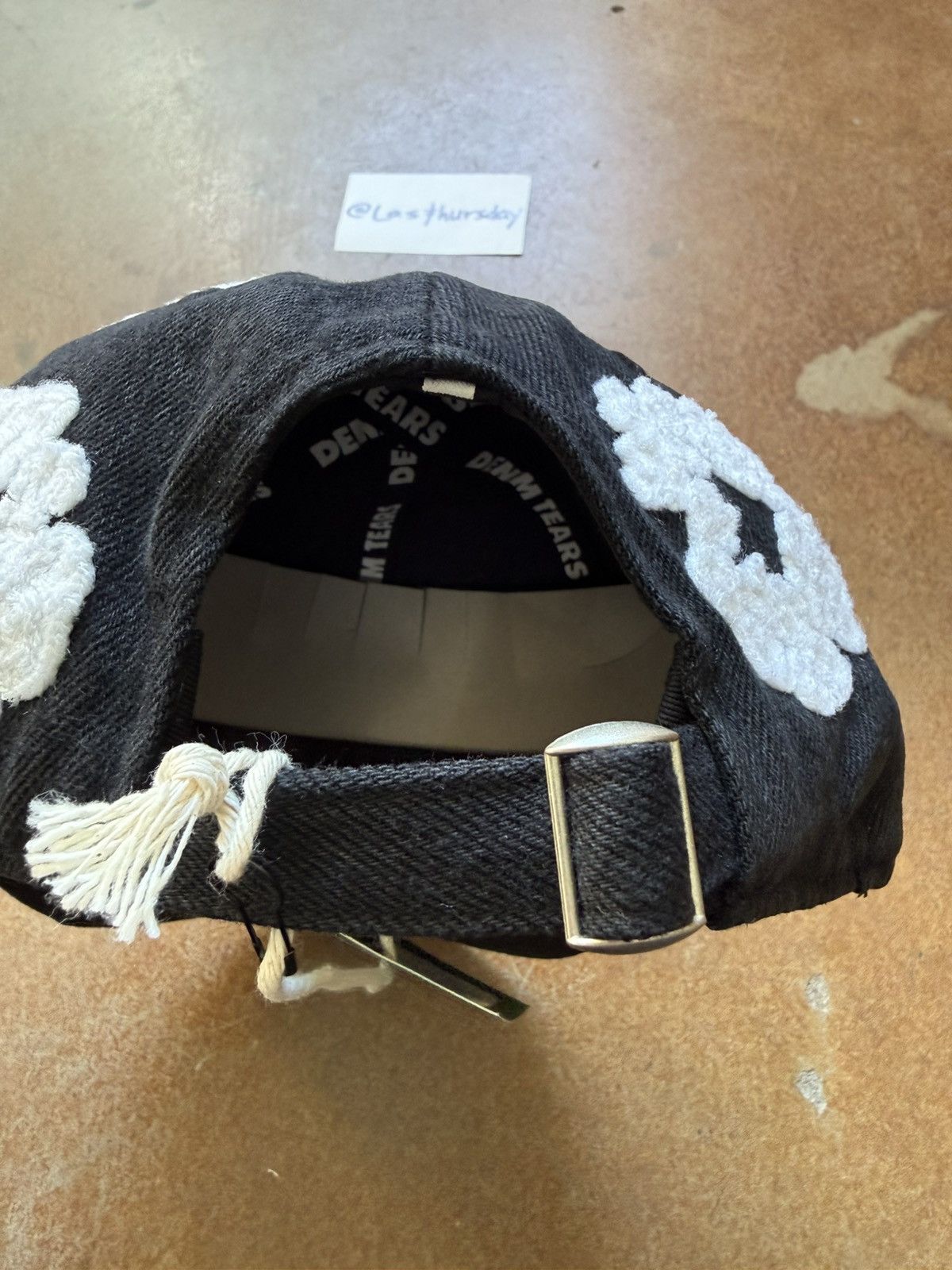 DENIM TEARS Denim Tears Denim Wreath Hat Black Size ONE SIZE - 5 Thumbnail