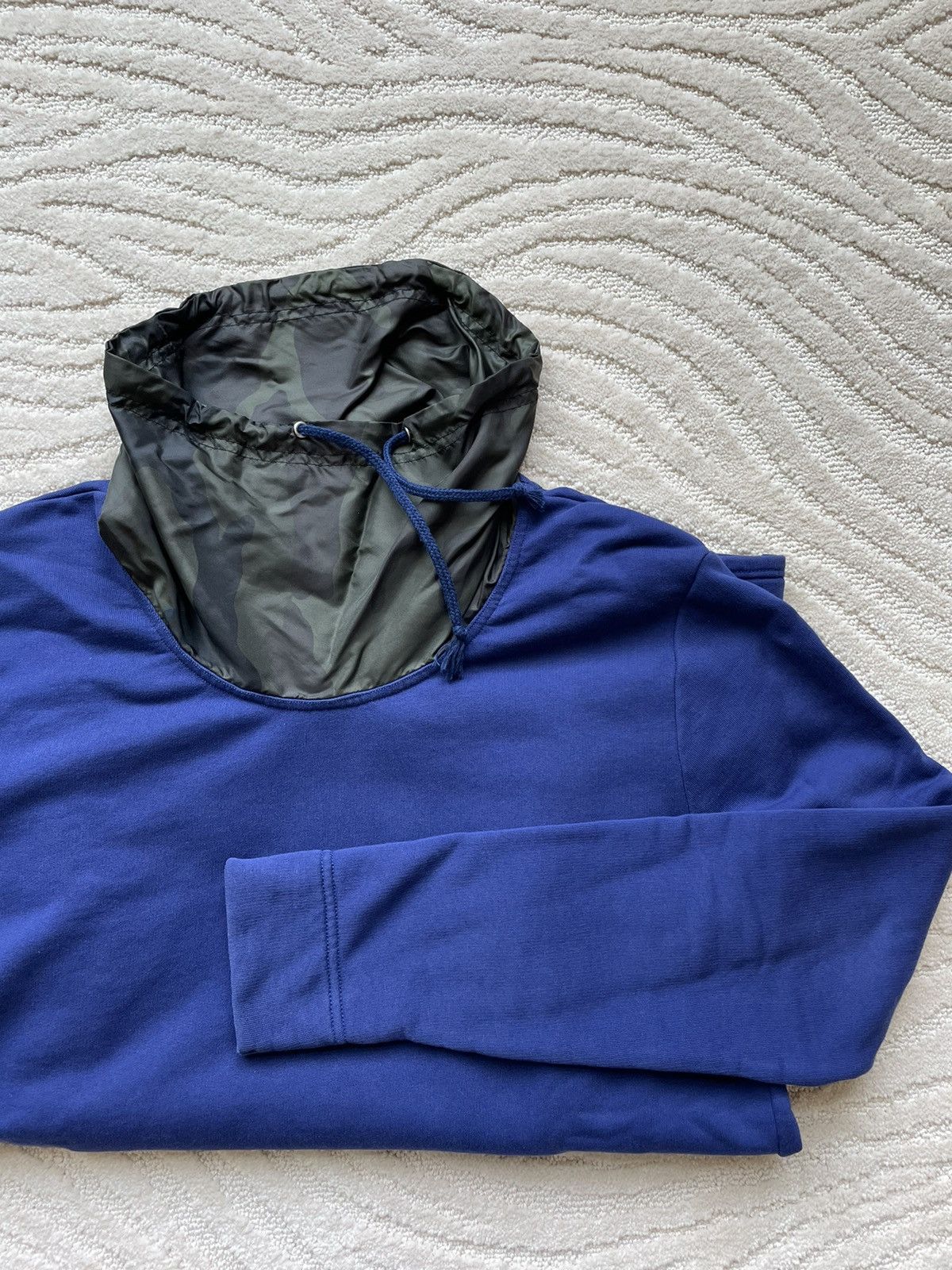 Raf by Raf Simons Raf Simons Nylon Camo Funnel Neck Sweatshirt Size US L / EU 52-54 / 3 - 1 Thumbnail