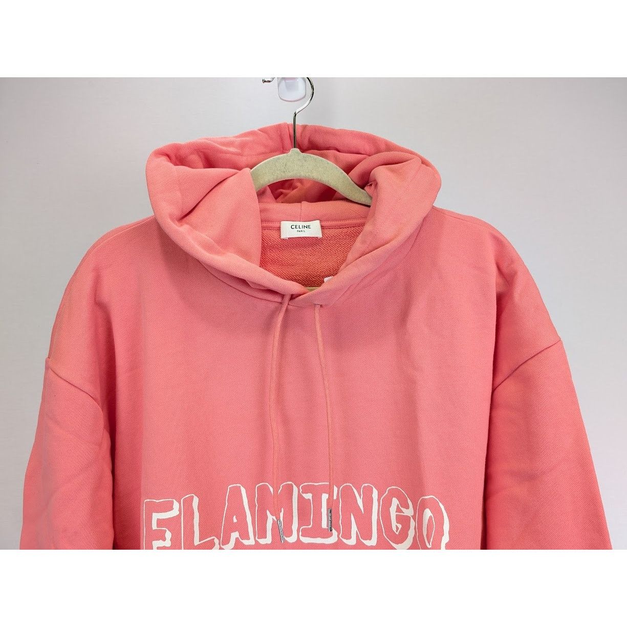 Celine o1rshd1 Hoodie in Pink Size US XL / EU 56 / 4 - 5 Thumbnail