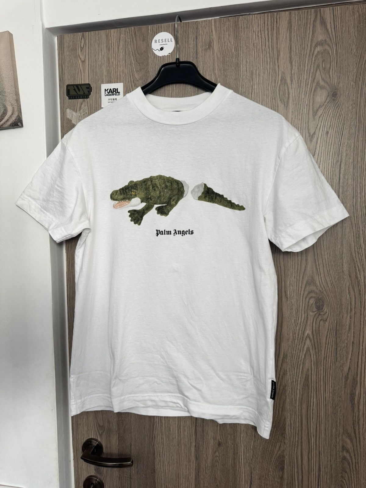 Palm Angels Palm Angels Crocodile print tee Size US S / EU 44-46 / 1 - 2 Thumbnail