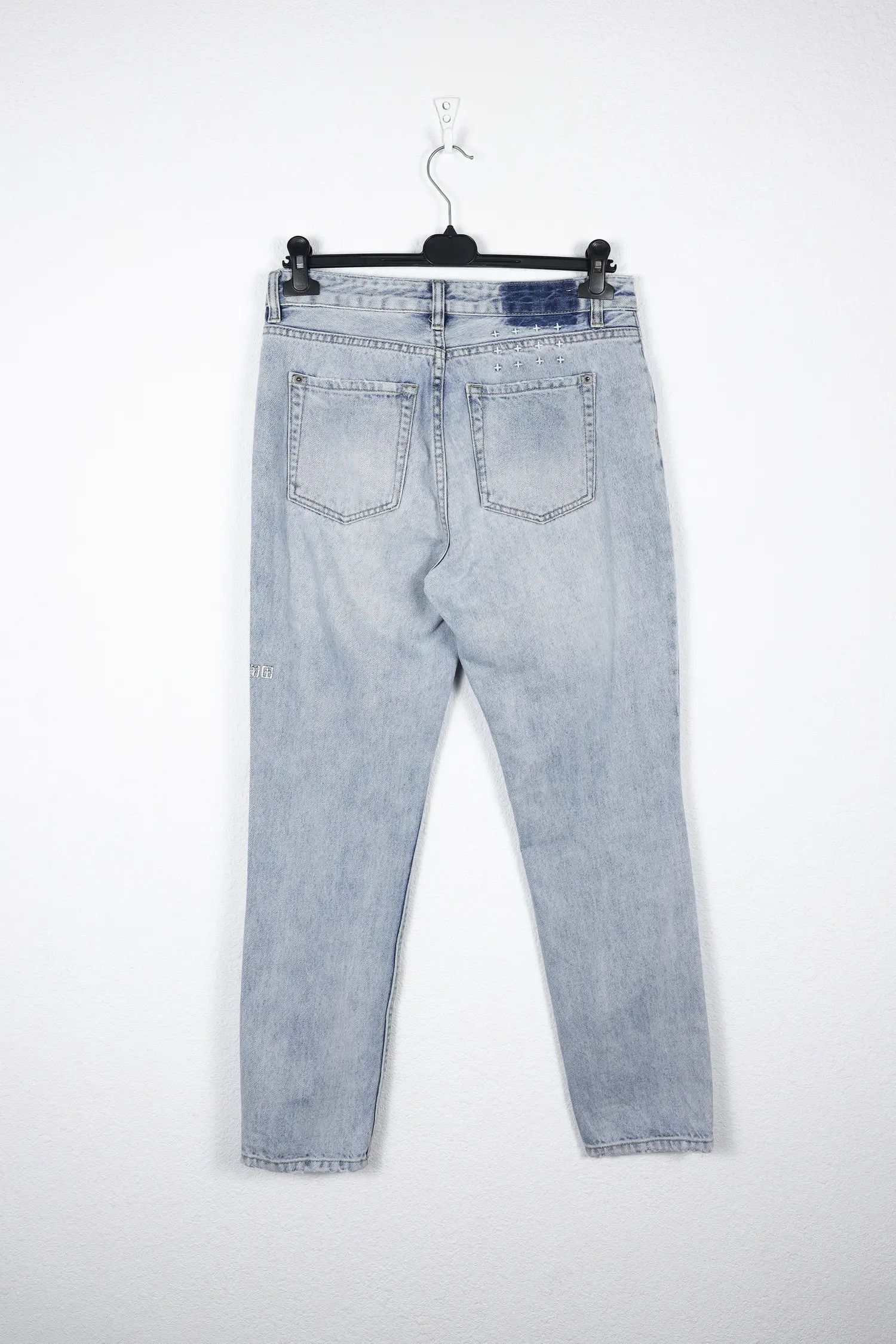 Ksubi Ksubi Slim Pin Chillz Ripped Jeans Denim Pants 29 Size 29" - 13 Thumbnail