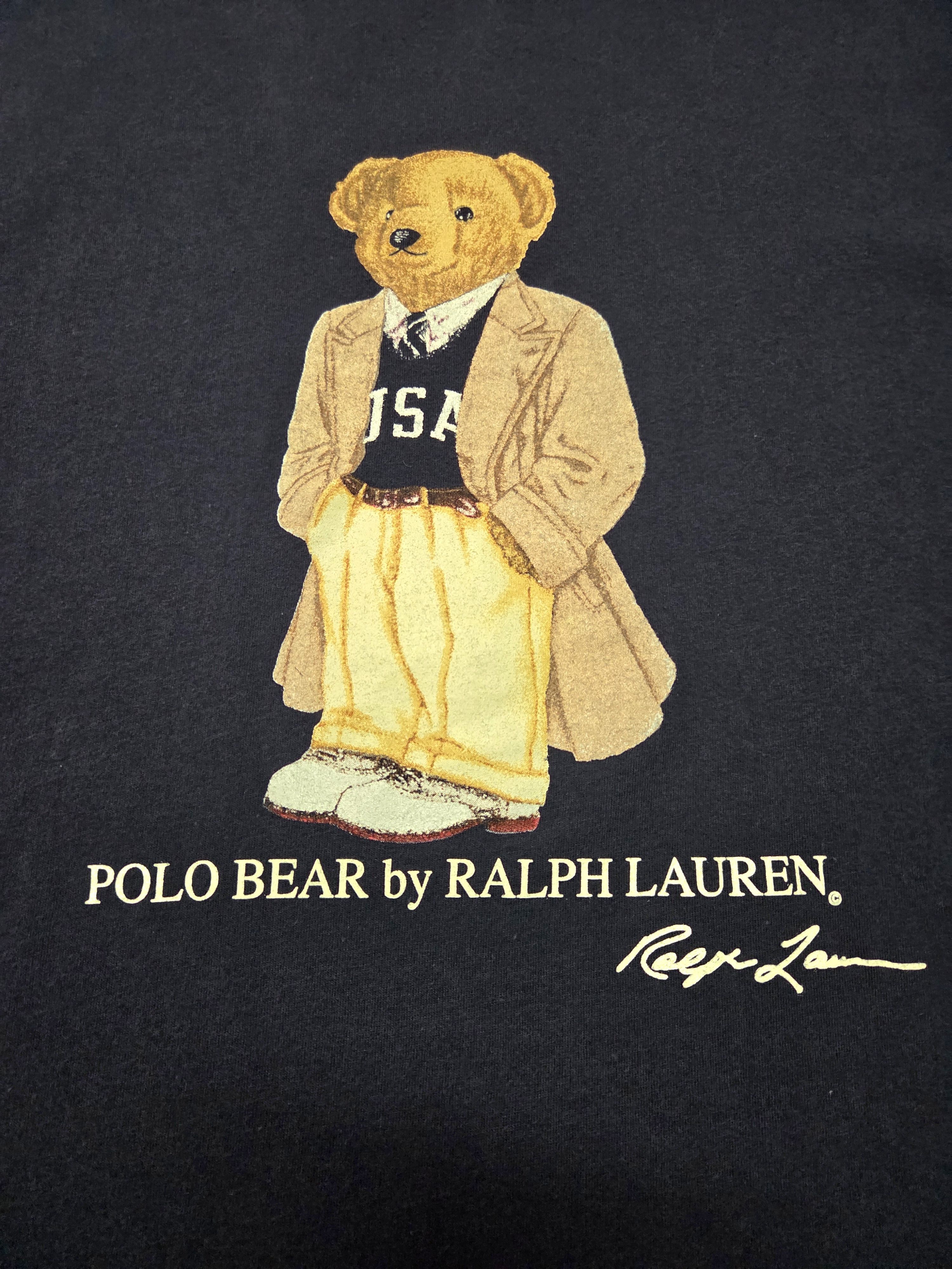 Polo Ralph Lauren Vintage Polo Bear Ralph Lauren Size US L / EU 52-54 / 3 - 3 Thumbnail