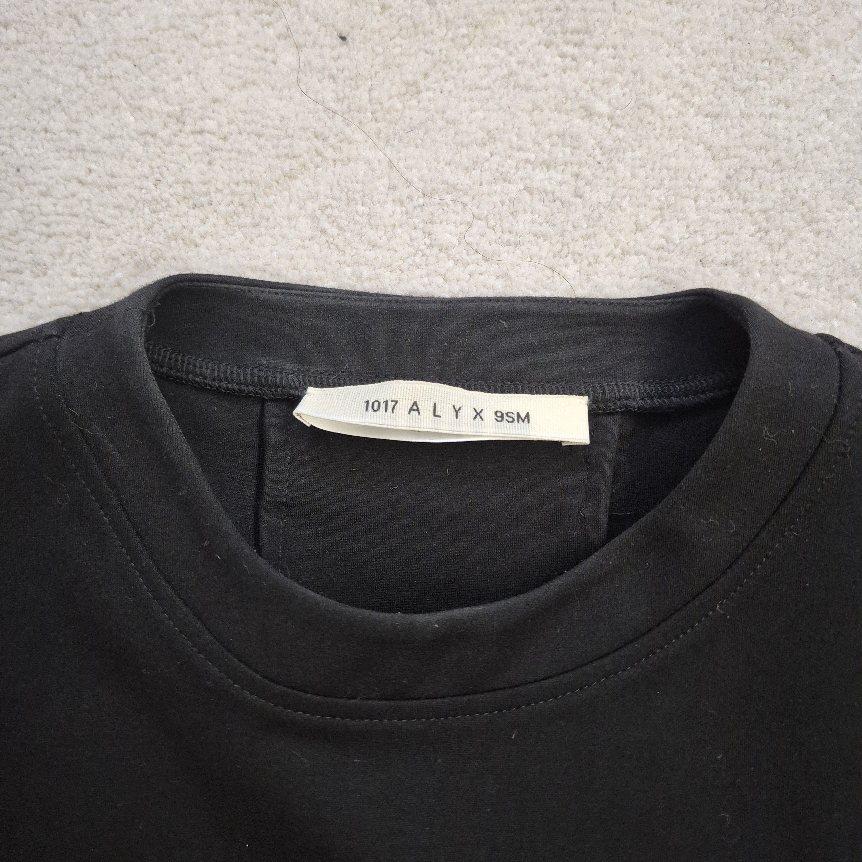 1017 ALYX 9SM Alyx Studios Buckle Sweatshirt Small Black Size US S / EU 44-46 / 1 - 3 Thumbnail