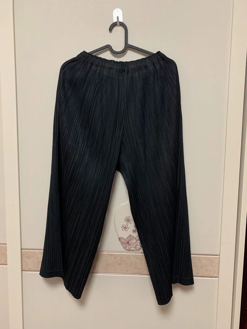 Issey Miyake issey miyake size:2 black pants 2505-Nextarrow Size US 26 / EU 42 - 3 Thumbnail