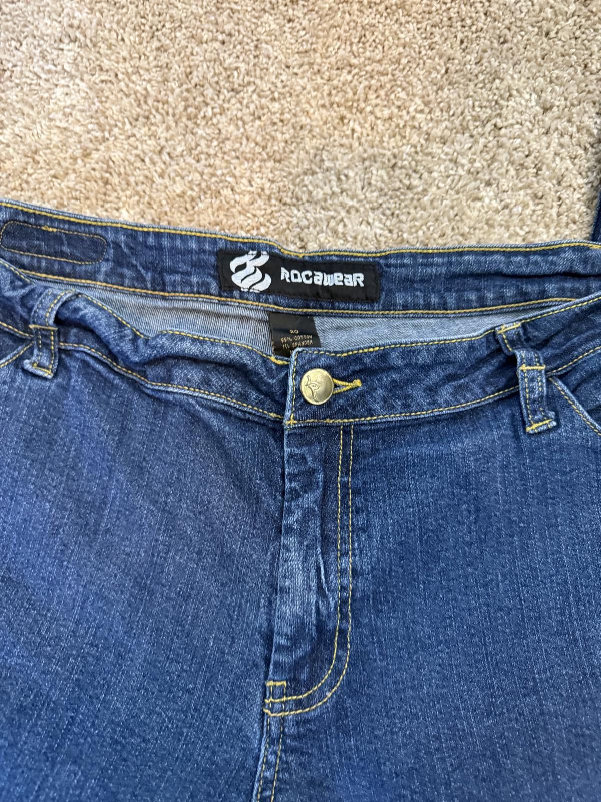 Rocawear Vintage RocaWear Denim Jeans size 20 Size 42" / US 20 - 3 Thumbnail