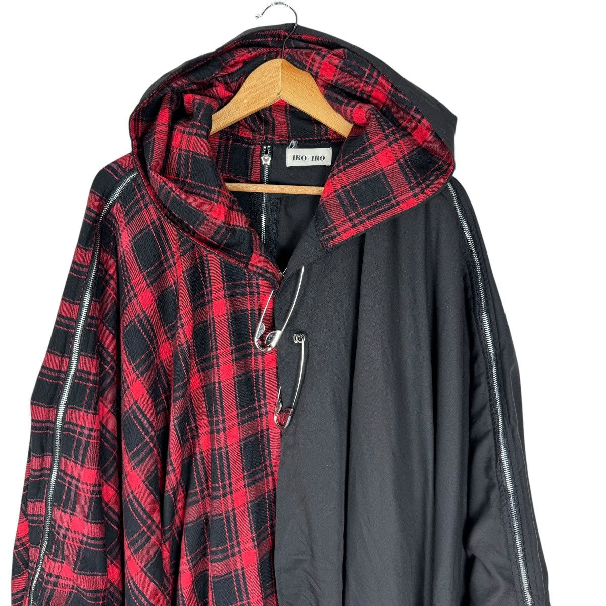 If Six Was Nine 🌟IRO + IRO HOODIE PONCHO GOTHIC JACKET Size M / US 6-8 / IT 42-44 - 3 Thumbnail