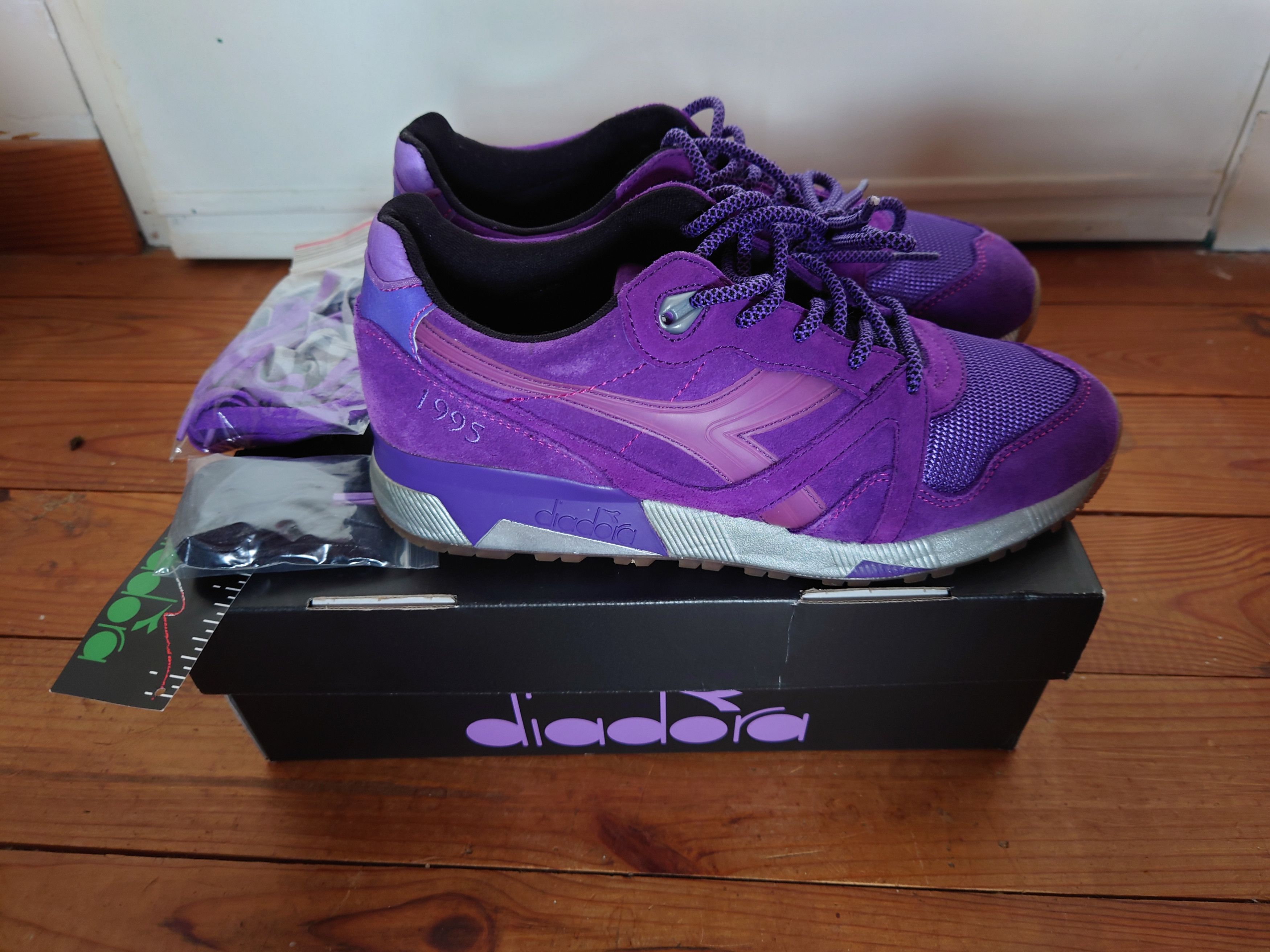 Diadora Diadora x Raekwon Purple Tape | Grailed