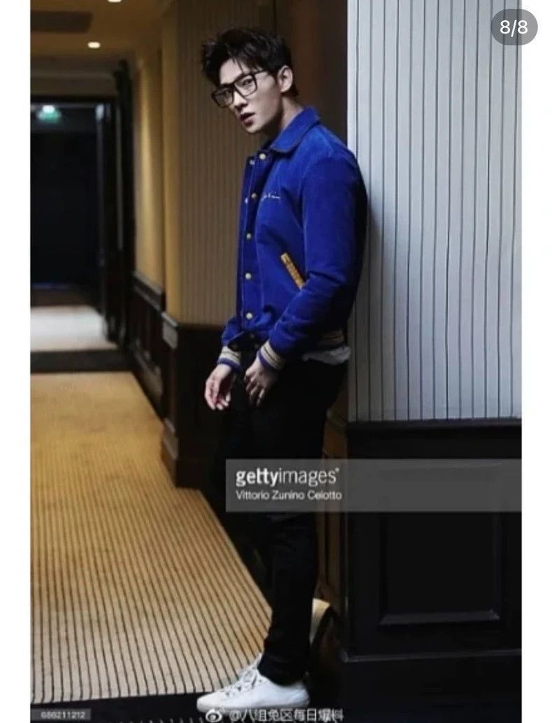 Saint Laurent Paris Saint Laurent Teddy Baseball Jacket for Men-2505 Size US L / EU 52-54 / 3 - 8 Thumbnail