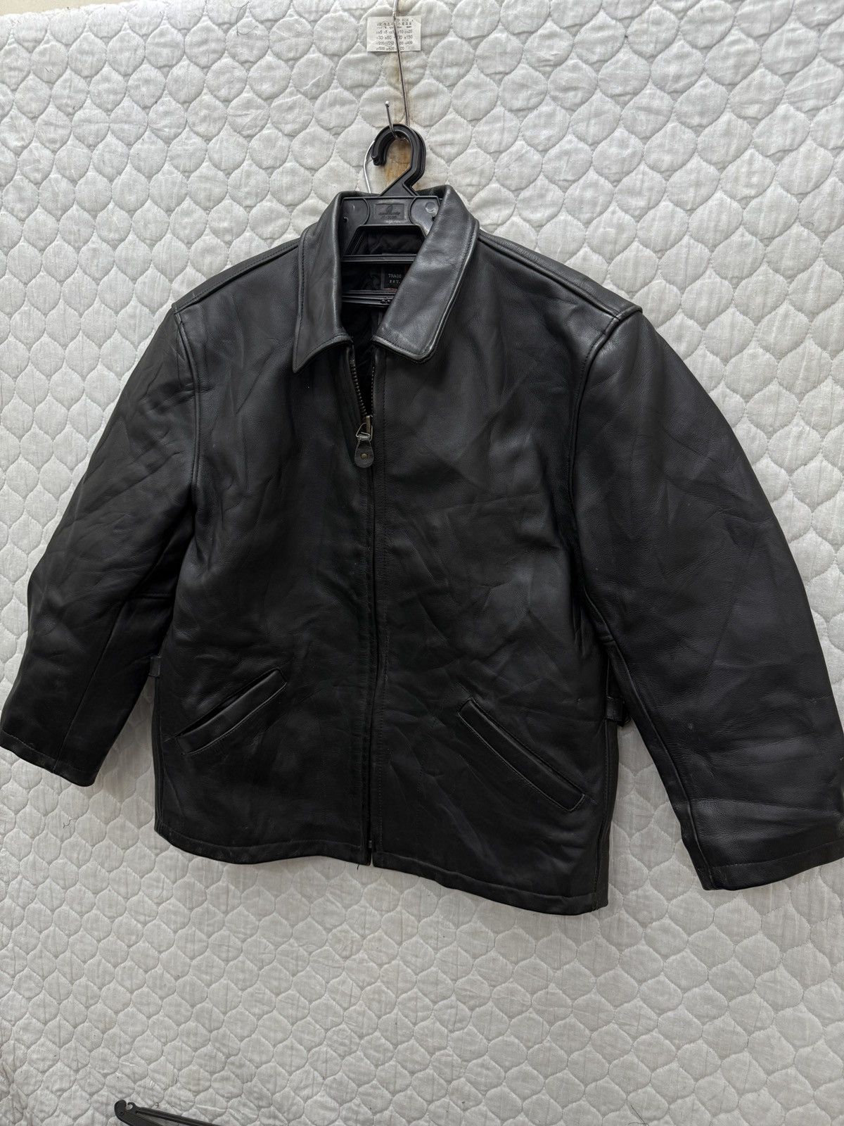 Genuine Leather 🔥🔥🔥ARCHIVE VINTAGE RBC LEATHER JACKET Size US L / EU 52-54 / 3 - 3 Thumbnail