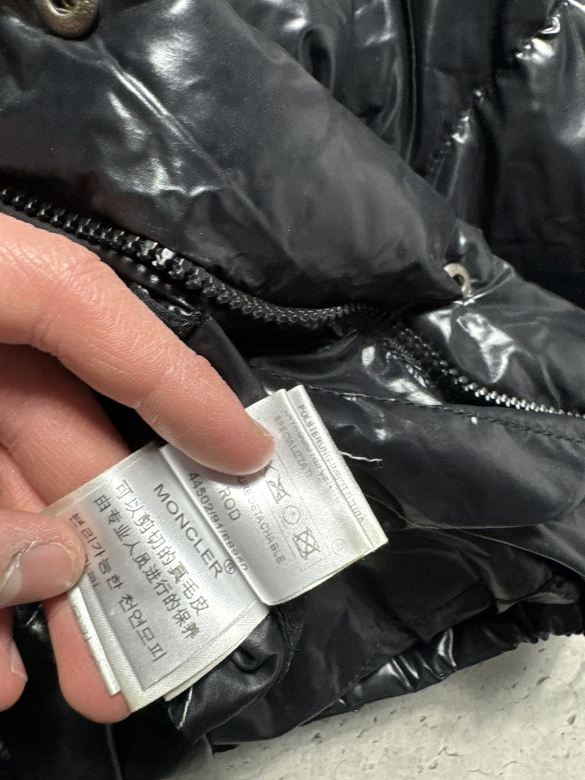 Moncler Moncler Maya Luxury Black Down Puffer Jacket Size 7 Vintage Size US XXL / EU 58 / 5 - 18 Thumbnail
