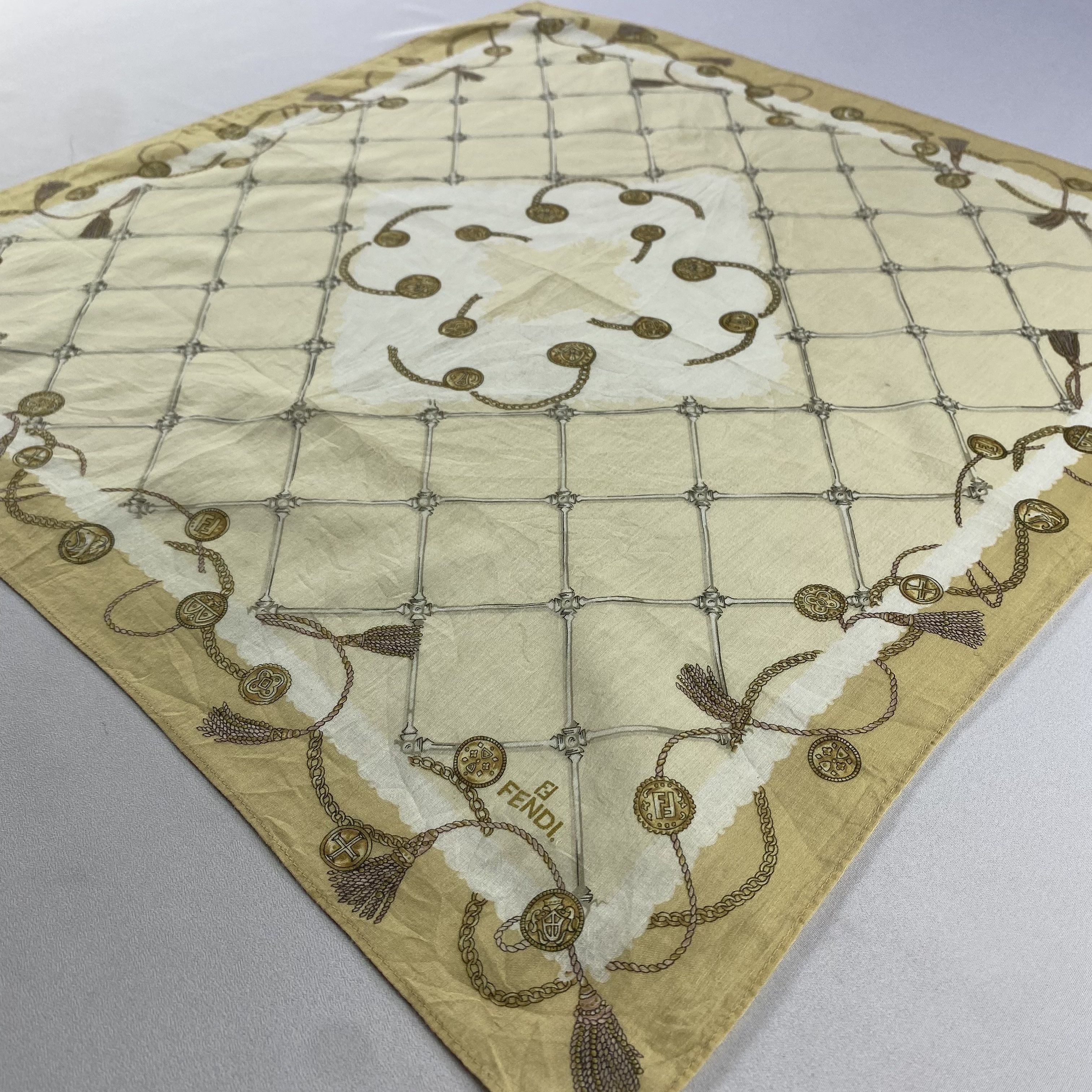 Vintage Fendi Bandana/ Handkerchief / Neckerchief Size ONE SIZE - 2 Thumbnail