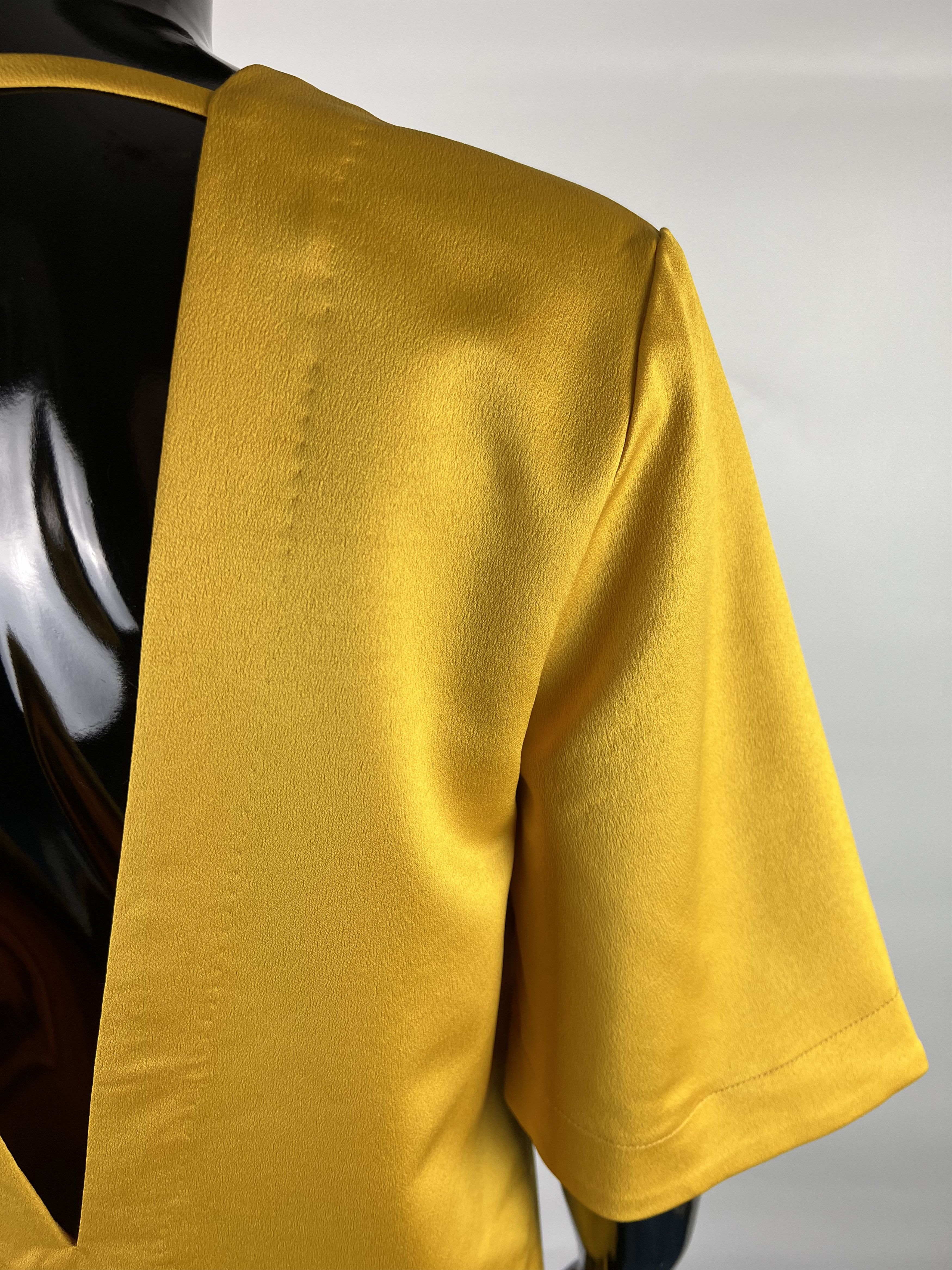 Solace London Solace London Yellow Kimi Mini Dress Size US6 Size M / US 6-8 / IT 42-44 - 4 Thumbnail