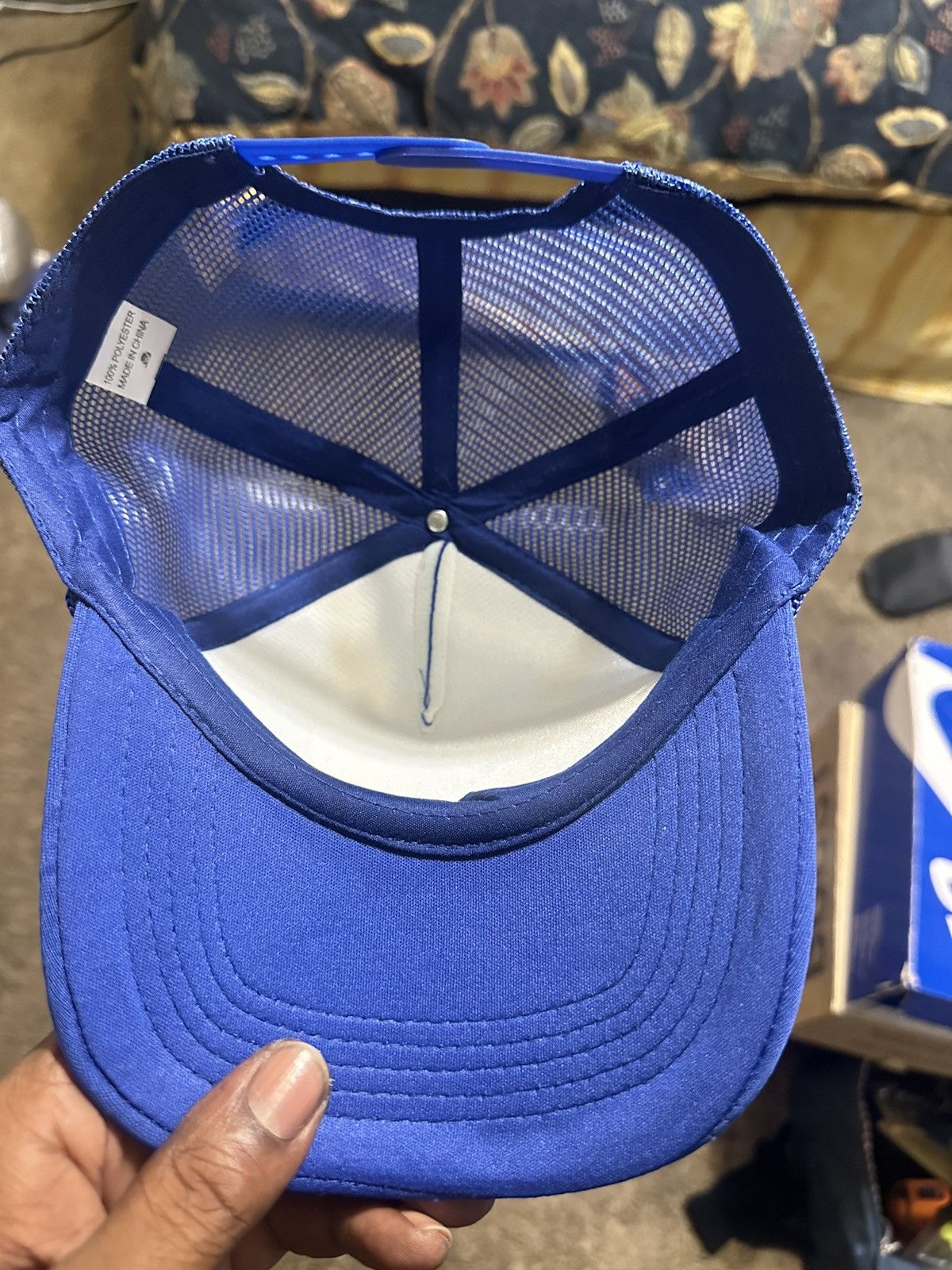 Anti Social Social Club × Vintage Vintage USPS Mailman “royal blue” hat 90s Size ONE SIZE - 5 Thumbnail