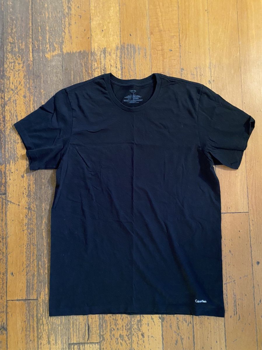 Calvin Klein calvin klein black tee Size US M / EU 48-50 / 2 - 1 Thumbnail