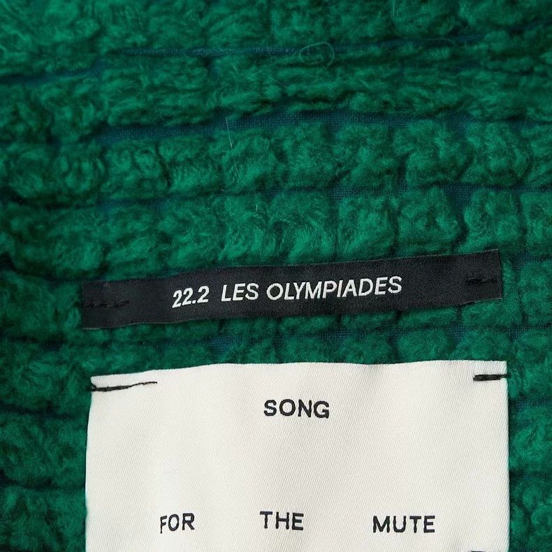 Song For The Mute Song For The Mute wool zip-up short-sleeve shirt Size US S / EU 44-46 / 1 - 6 Thumbnail