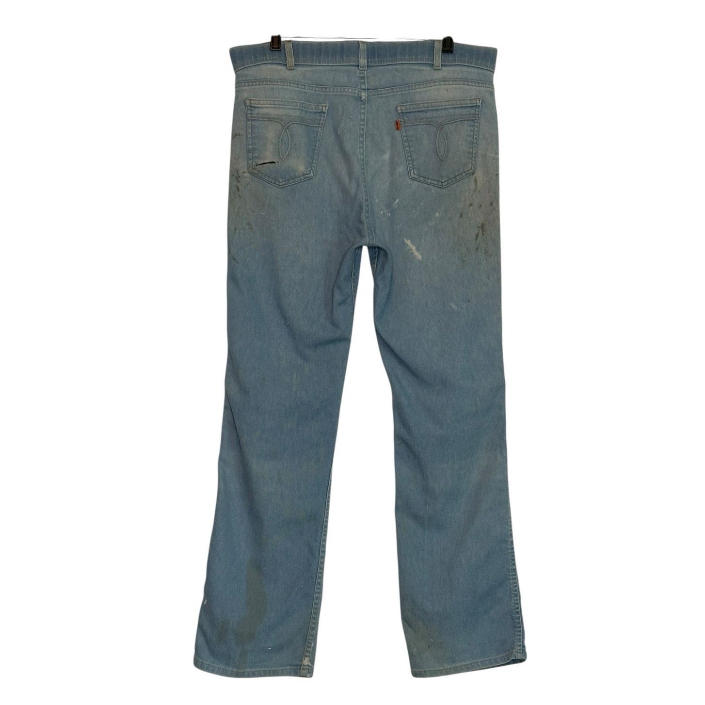 Levi's Levi’s with a Skosh vintage distressed painted jeans size 33 Size US 33 - 2 Thumbnail
