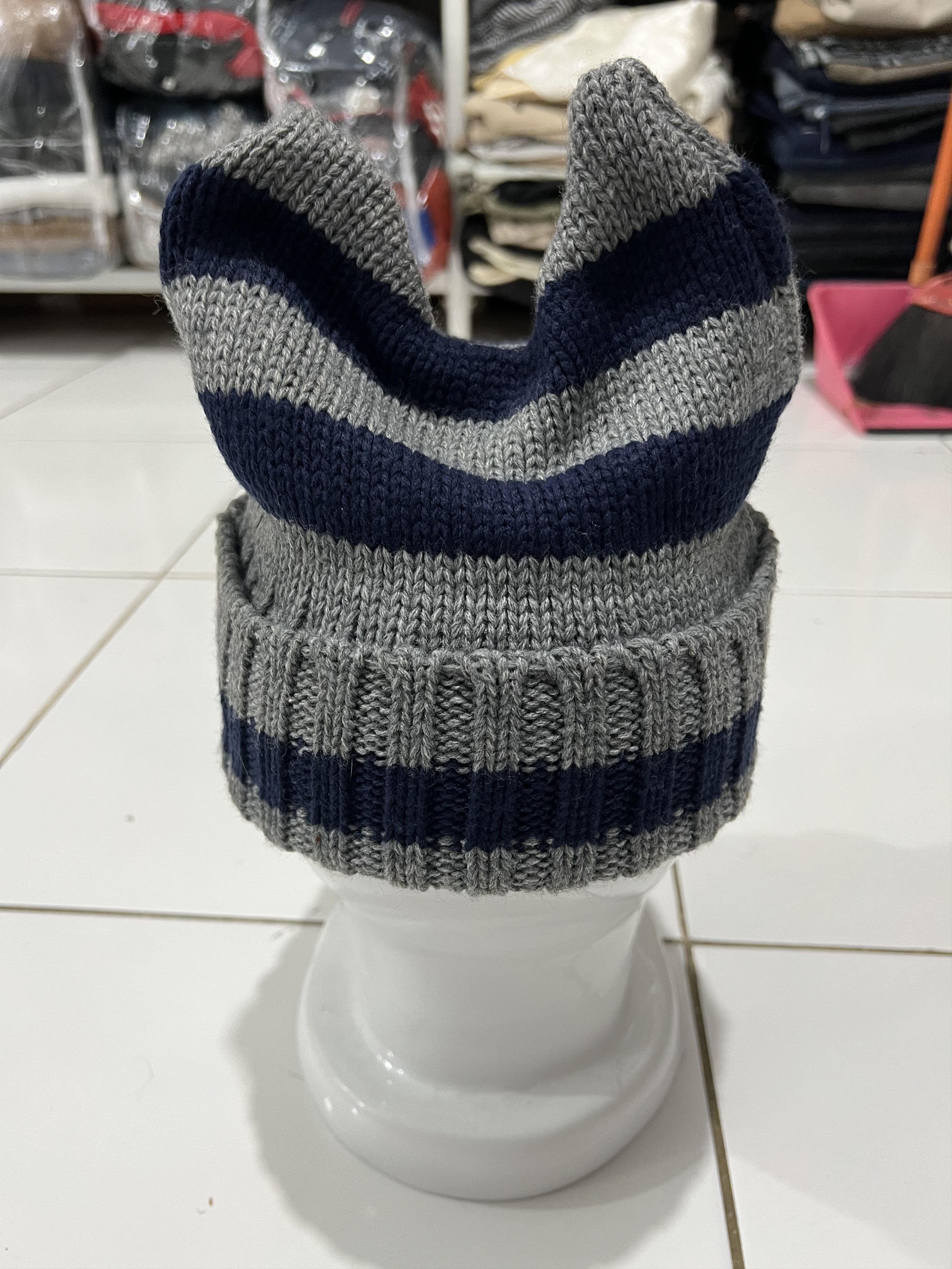 Hysteric Glamour 2000s Playboi Carti style Bunny Horn Devil Beanie y2k style Size ONE SIZE - 2 Thumbnail