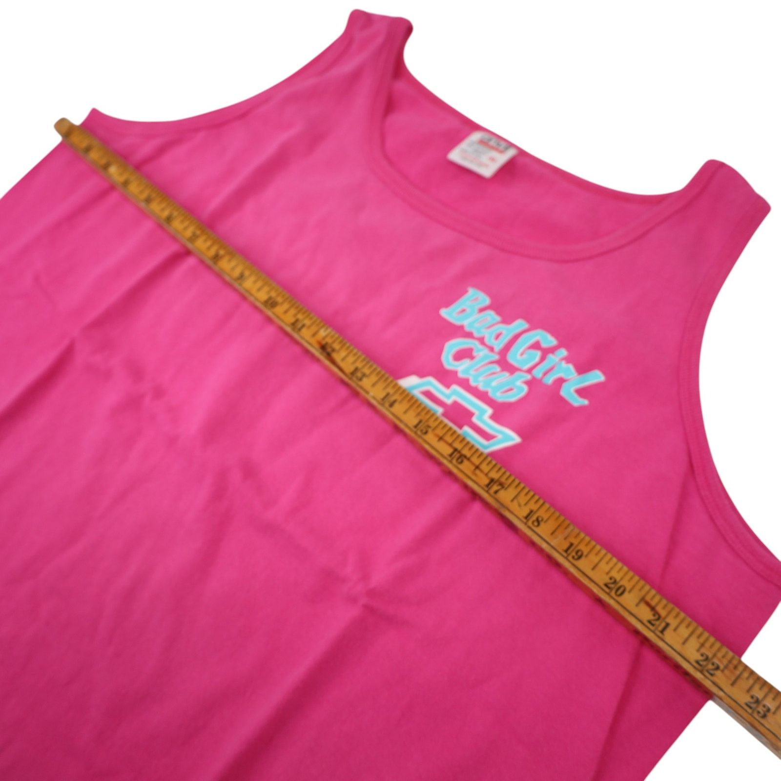 Chevrolet × Vintage Vintage Chevy "Bad Girl Club" Graphic Tank Top Size XL / US 12-14 / IT 48-50 - 6 Thumbnail