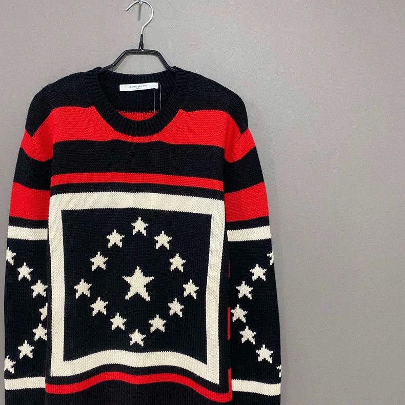 Givenchy Givenchy Striped Knit Sweater Size US M / EU 48-50 / 2 - 2 Thumbnail