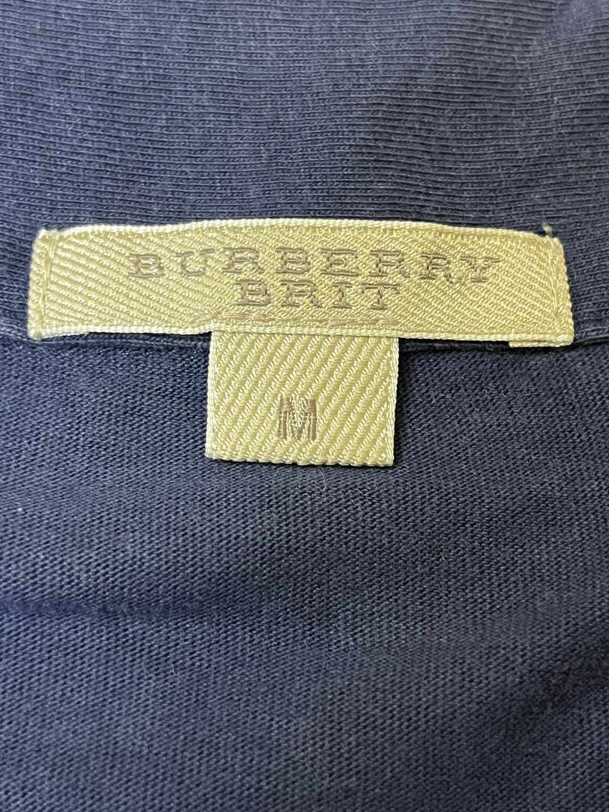 Burberry Nice🔥🔥BURBERRY BRIT dark blue polo shirts Size US M / EU 48-50 / 2 - 13 Thumbnail