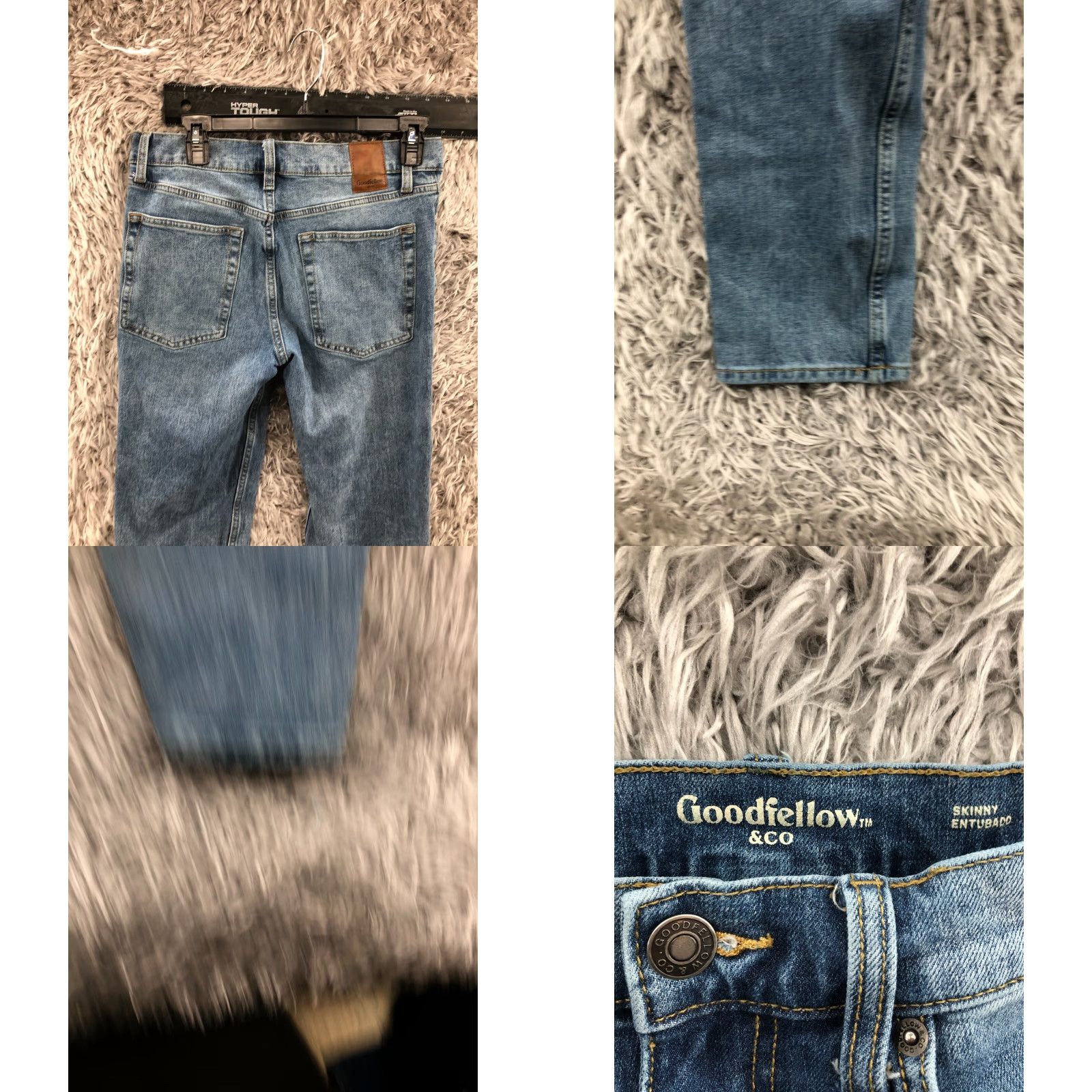Vintage Goodfellow Jeans Men Size 30 Regular Straight 32 in Blue Medium Wash Denim Size US 30 / EU 46 - 8 Thumbnail