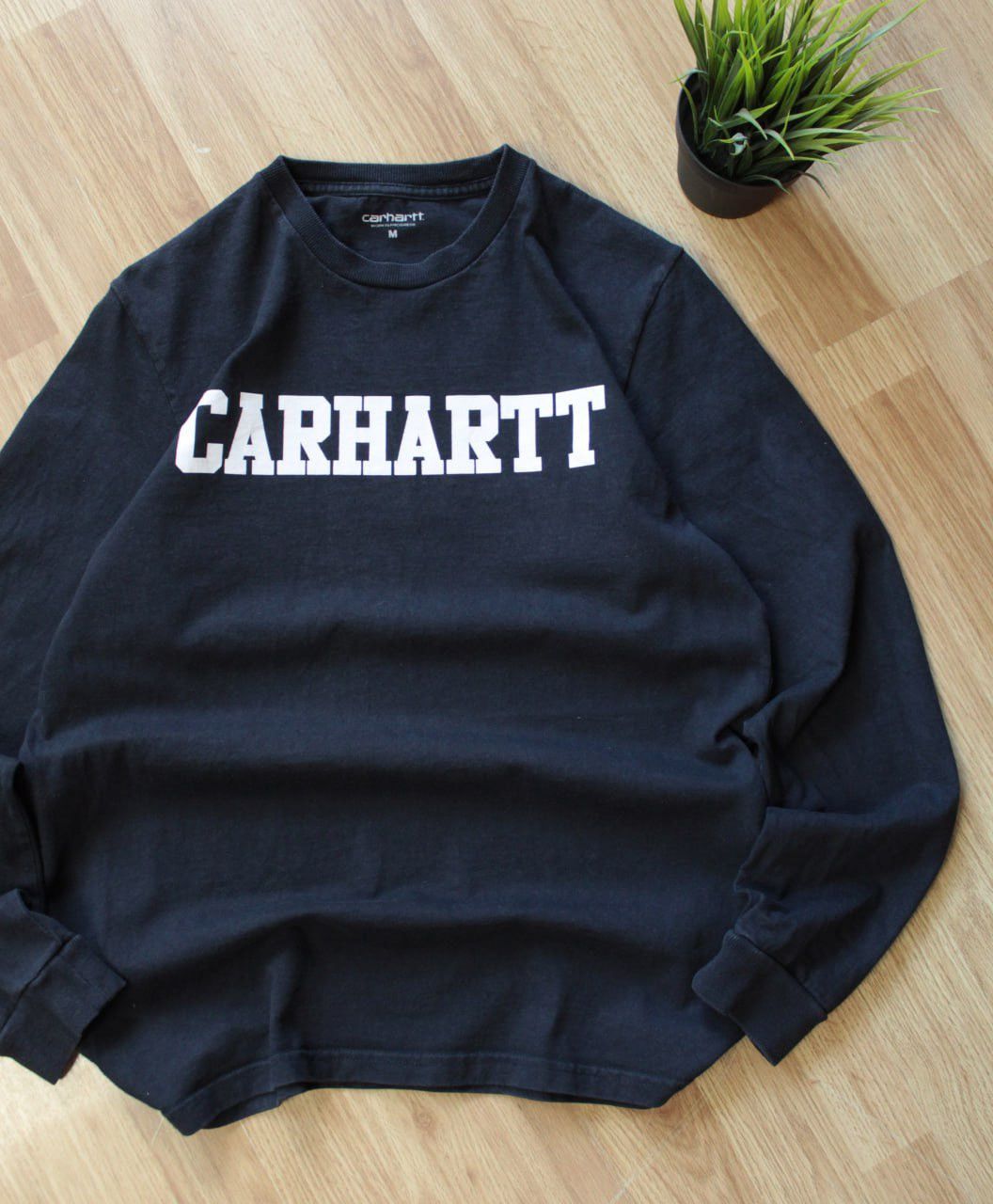 Carhartt 🔥 Rare Long Sleeve Carhartt WIP T-Shirt Logo Y2K Pullover Size US M / EU 48-50 / 2 - 2 Thumbnail