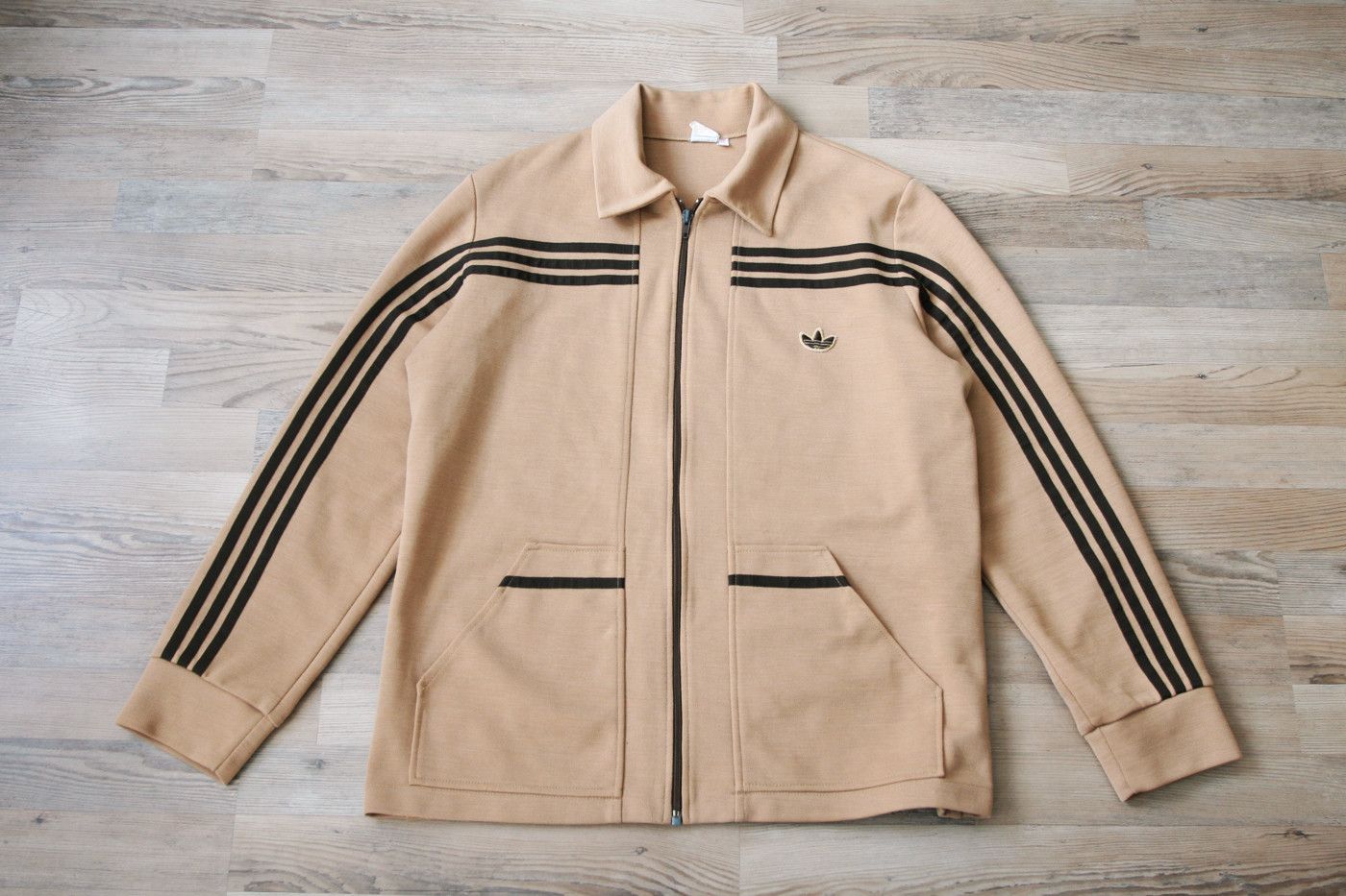 Adidas Vintage 60s 70s Adidas West Germany Knit Jacket Track Top