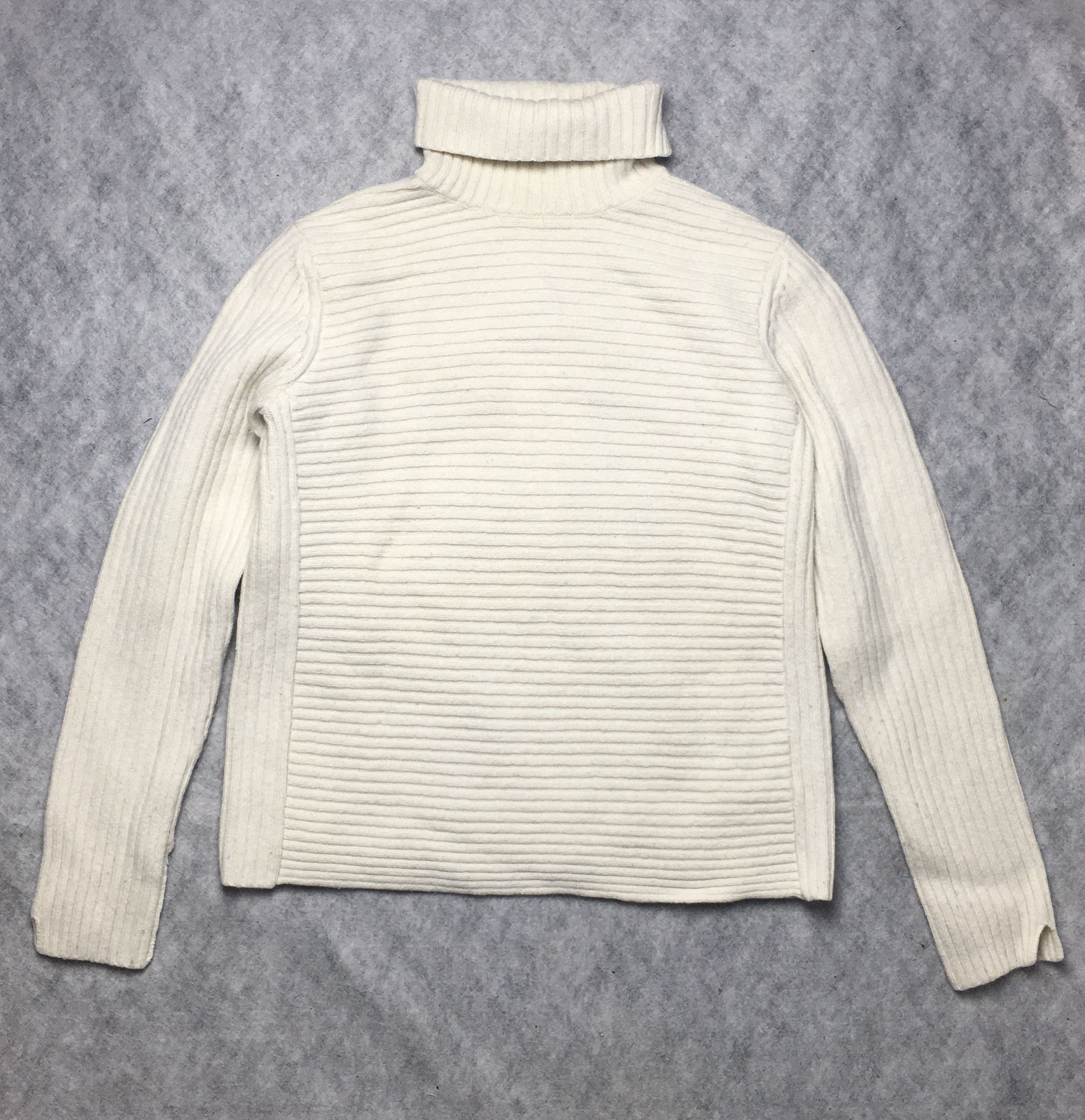 Jil Sander × Uniqlo Jil Sander x Uniqlo +J Ribbed Turtleneck Sweater Sz M Size M / US 6-8 / IT 42-44 - 6 Thumbnail