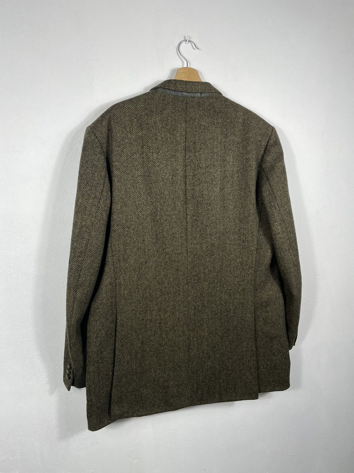 Burberry × Designer × Vintage Burberry Retro 90s Button Ups Blazer Suit Jakcet Wool Size US XL / EU 56 / 4 - 7 Thumbnail