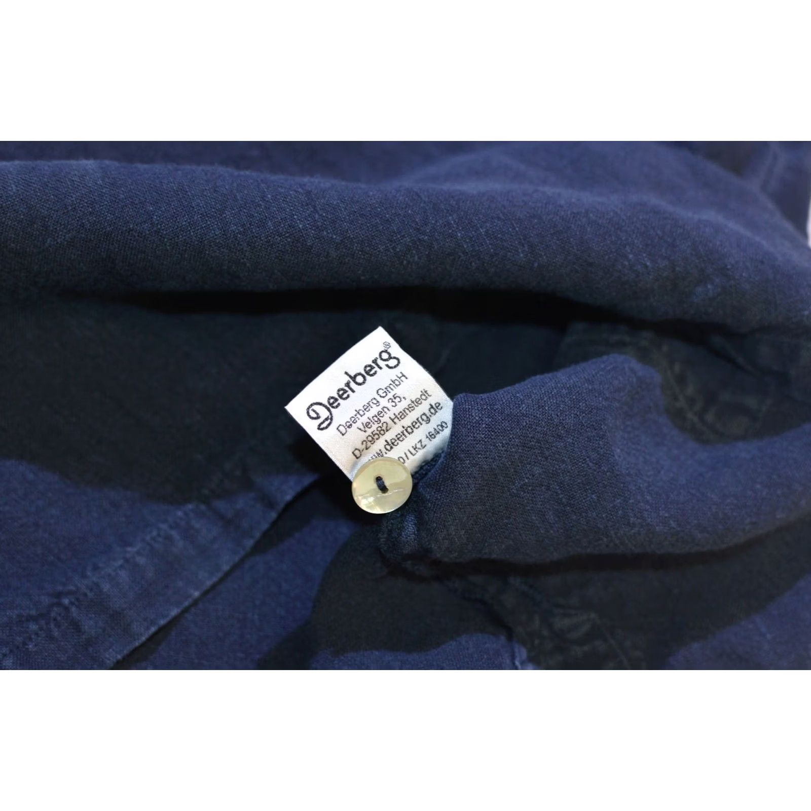 Vintage Wmns Deerberg Front Pocket Blue Linen T-Shirt Top M Women Shirt XS? Size M / US 6-8 / IT 42-44 - 5 Thumbnail