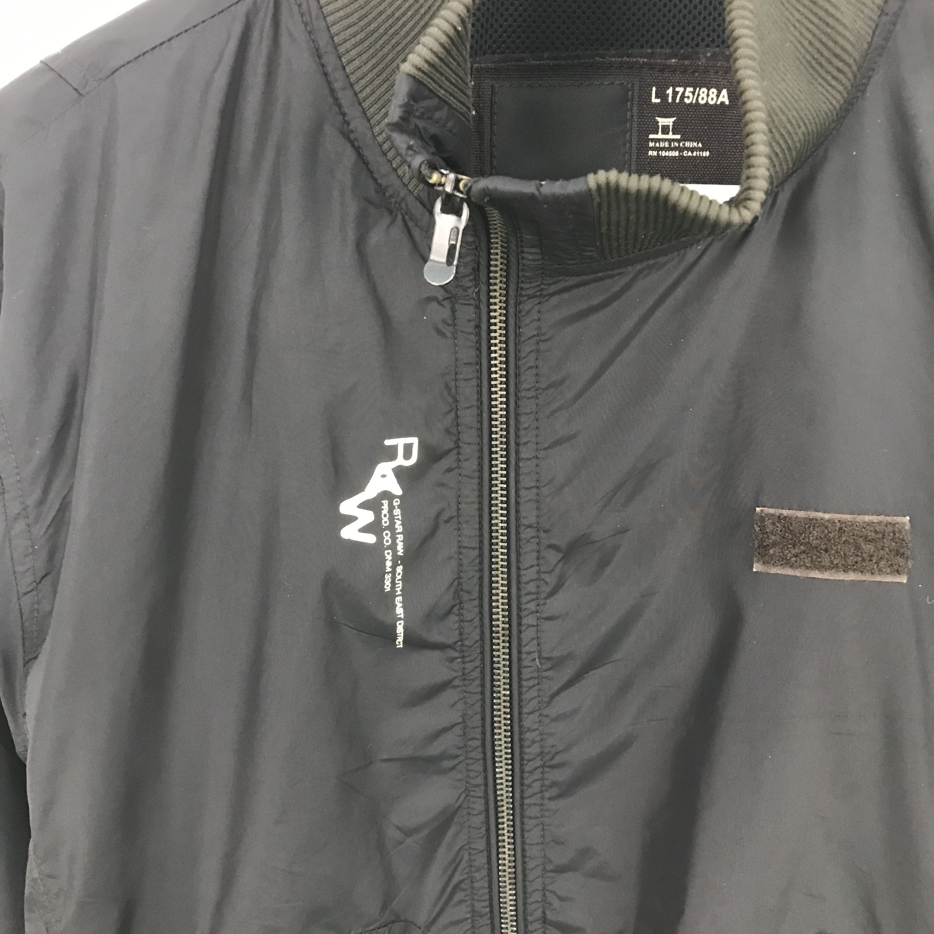 G-Star × Japanese Brand Rare G-Star raw biker design up zipper jacket Size US L / EU 52-54 / 3 - 2 Thumbnail