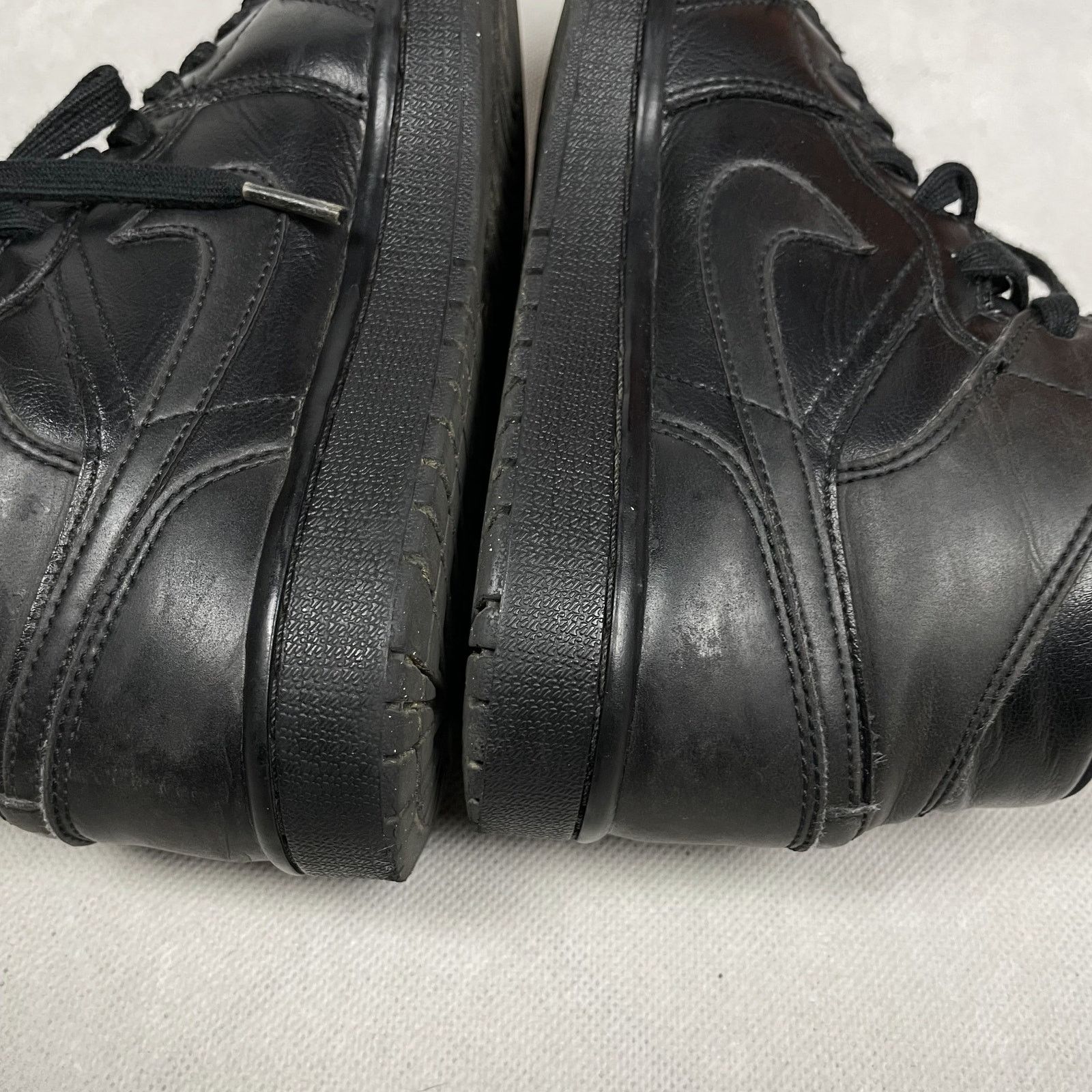 Nike Nike Air Jordan 1 Mid BQ6472-012 Women's Black Shoes 7.5 Size US 7.5 / IT 37.5 - 10 Thumbnail