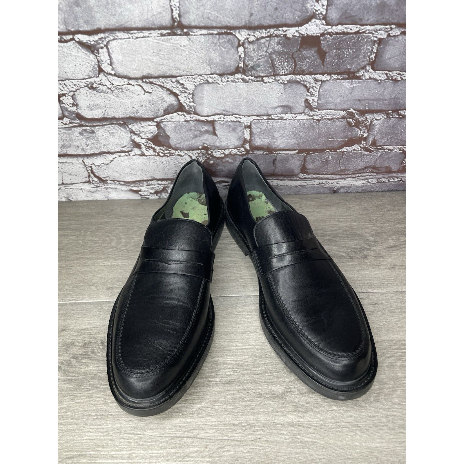 Mephisto Mephisto Black Leather Penny Loafers Slip on Comfort Shoes M Size US 11.5 / EU 44-45 - 14 Thumbnail