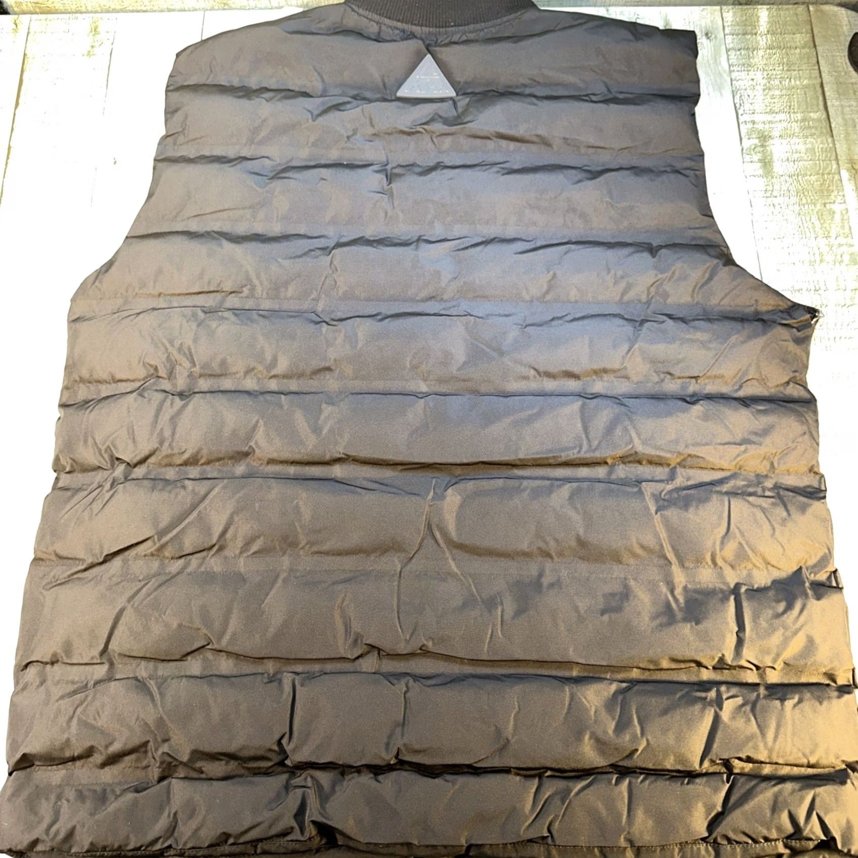 Vintage LCKR Black Puffer Vest M Quilted Jacket Men's Sleeveless Medium Snaps Front Pockets Ribbed Collar Size US M / EU 48-50 / 2 - 5 Thumbnail