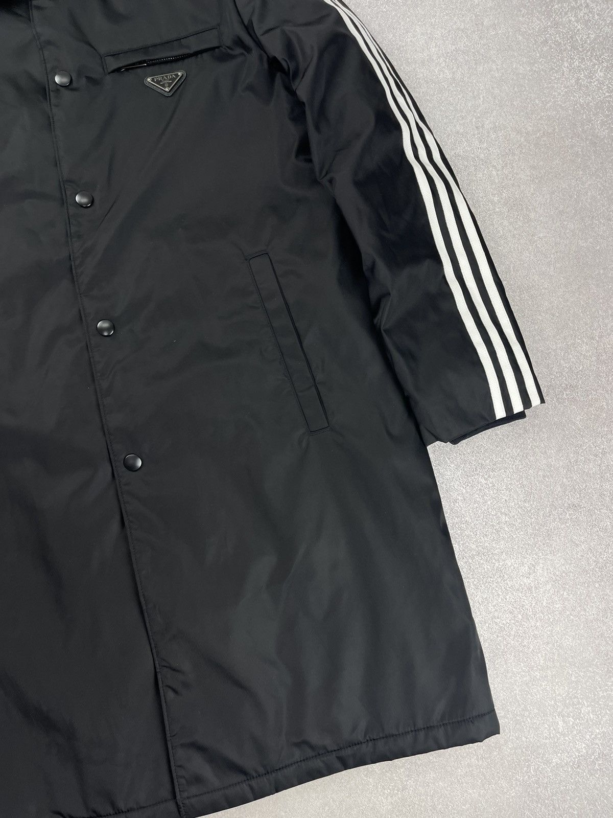 Prada Adidas × Prada Re-Nylon Track Coat Black Jacket Size S Size US S / EU 44-46 / 1 - 2 Thumbnail