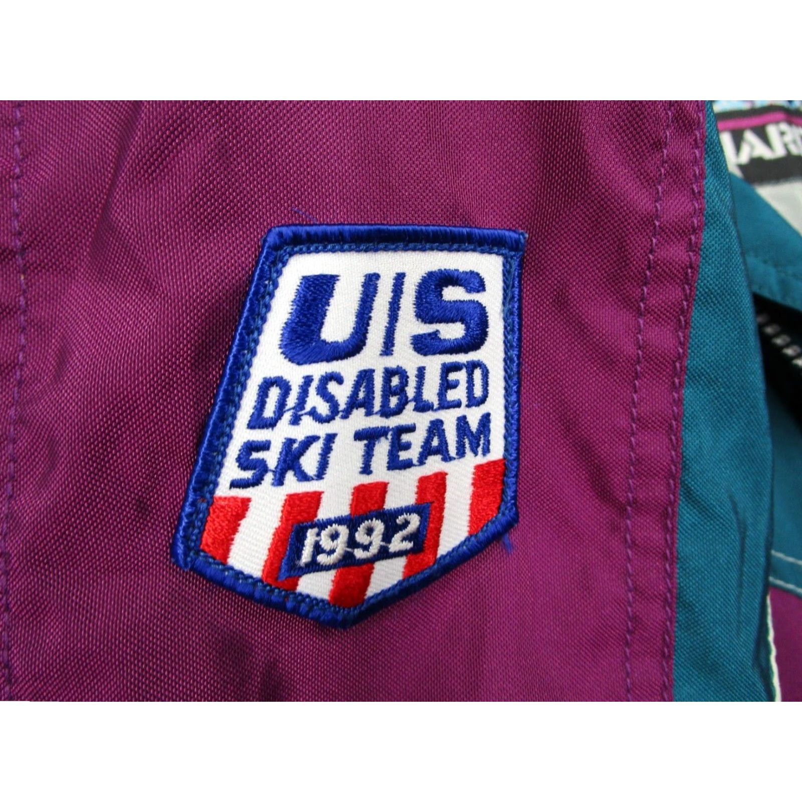 Vintage VINTAGE Hard Corps Jacket Mens M Purple 1/4 Zip Pockets Logo Embroidered Ski 90s Outdoor Retro Classic 1992 Disabled Ski Team Mens Size US M / EU 48-50 / 2 - 6 Thumbnail